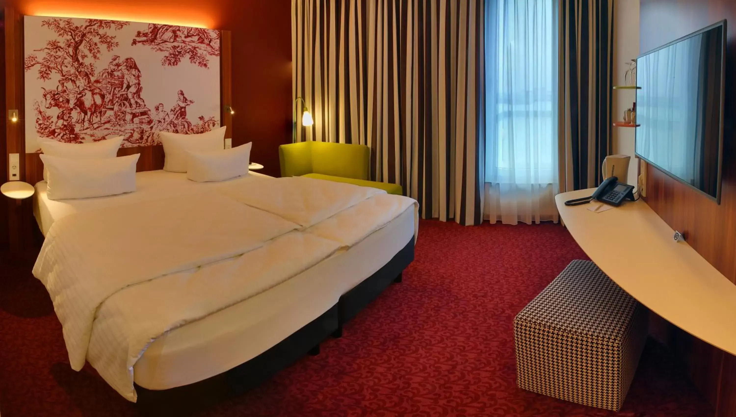 Photo of the whole room, Bed in IBB Hotel Ingelheim