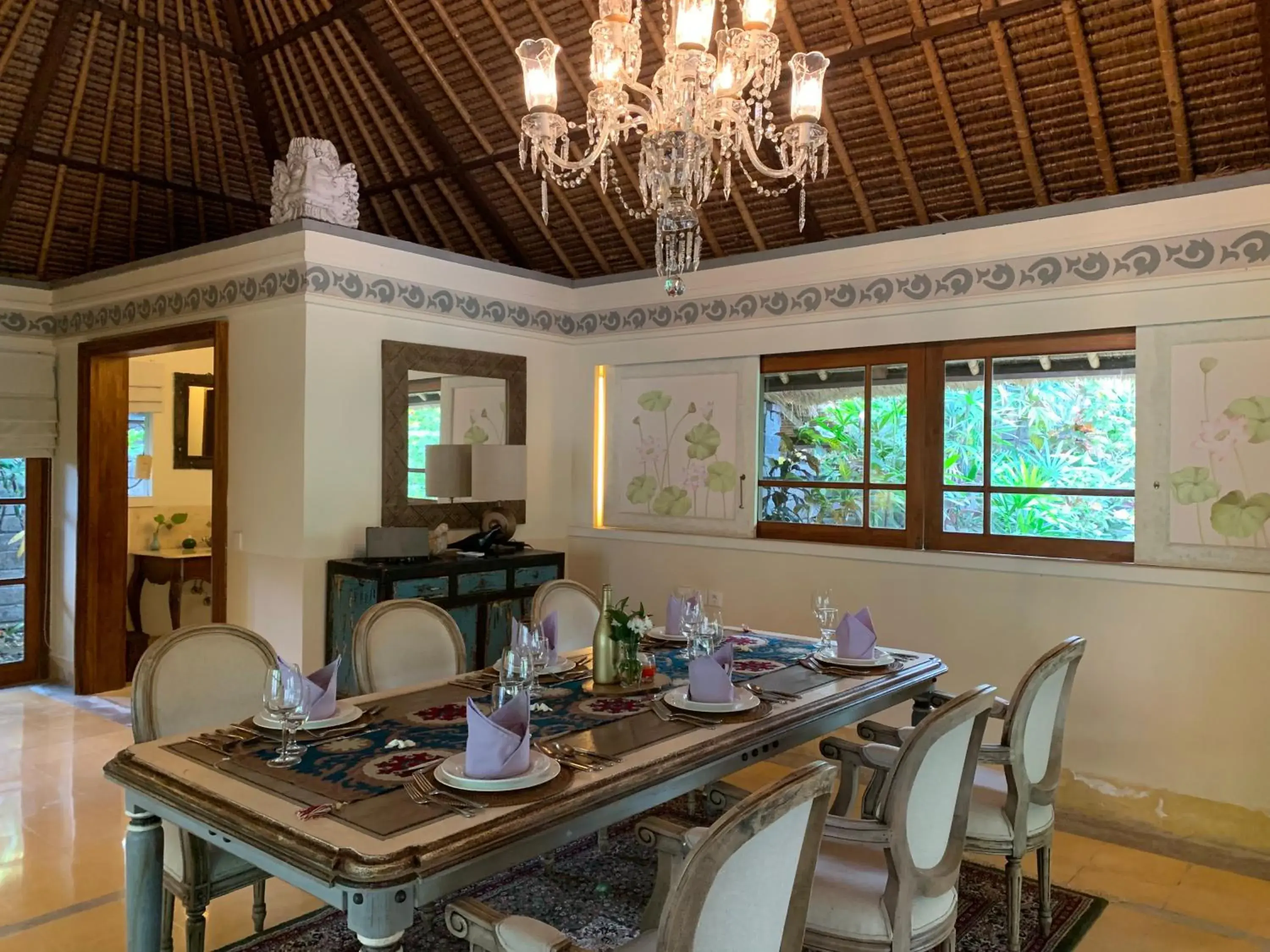 Dining area, Restaurant/Places to Eat in Villa Canggu by Plataran