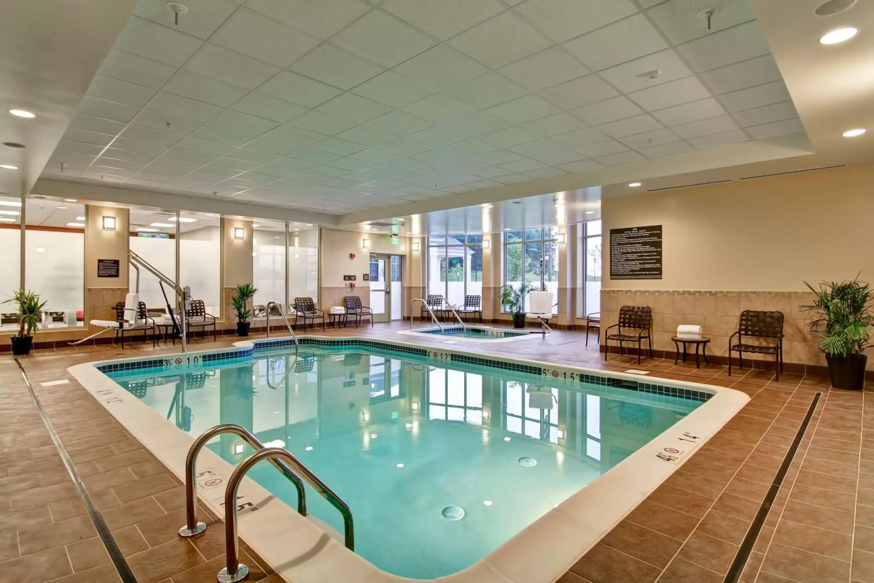 Pool view, Swimming Pool in Hilton Garden Inn Woodbridge