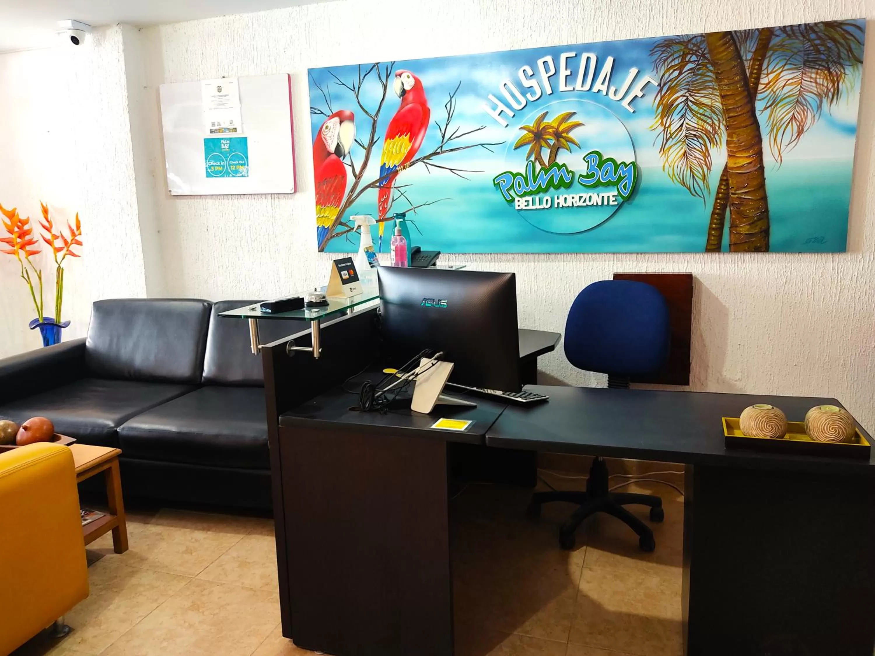 Lobby or reception in Aw Hotel Palm Bay Bello Horizonte