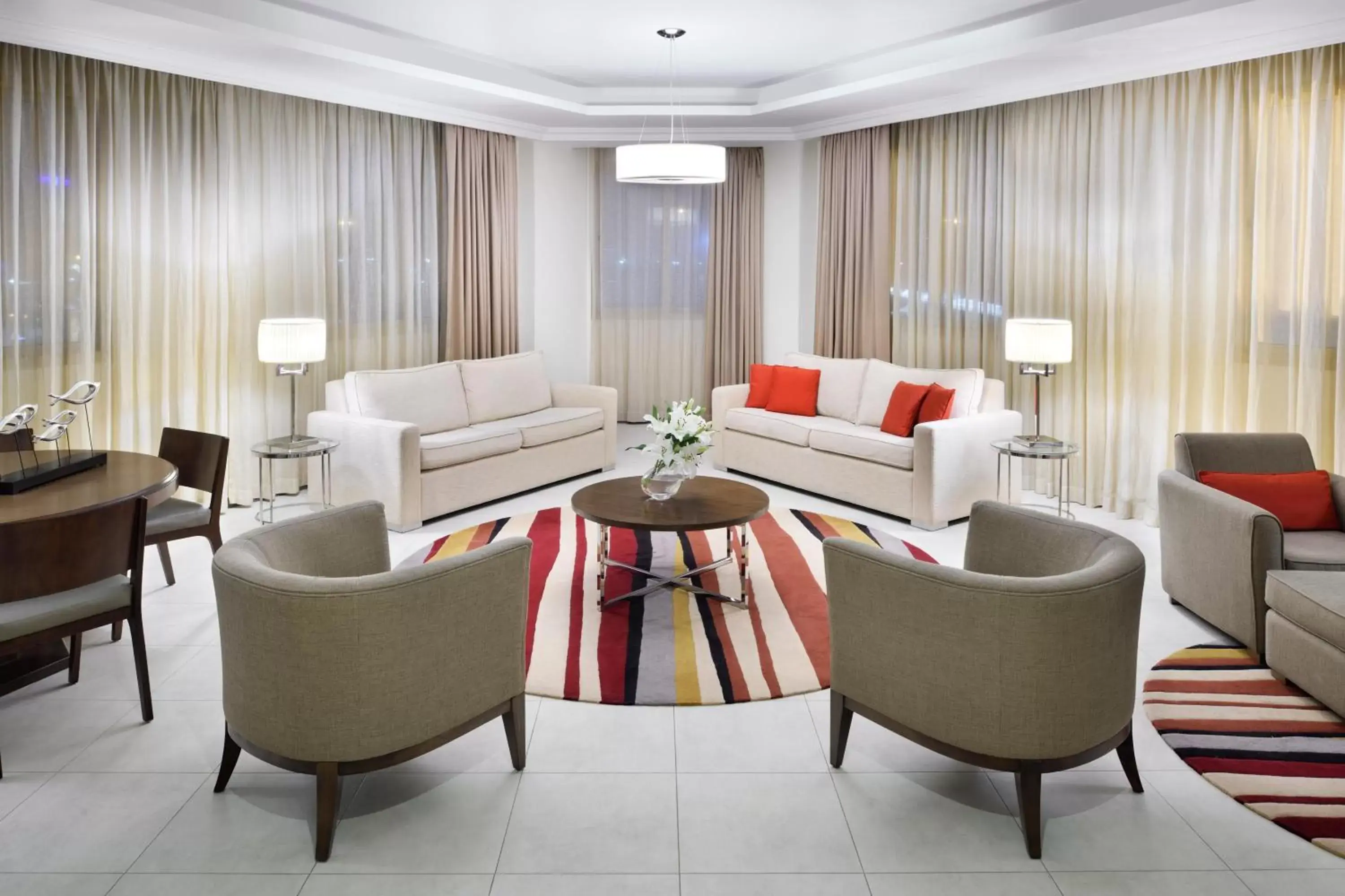 Living room in Marriott Executive Apartments Riyadh, Convention Center