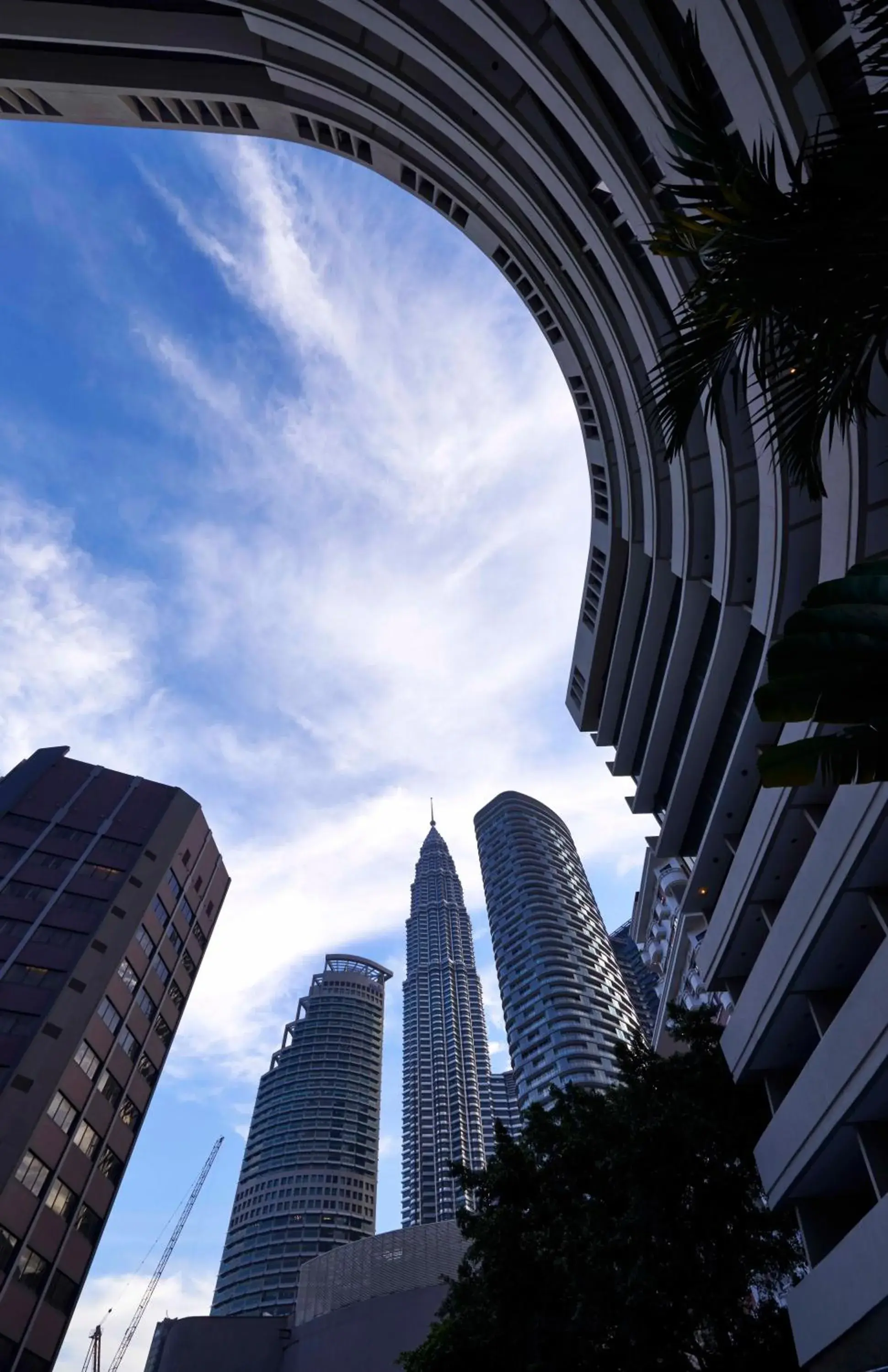 City view in Corus Hotel Kuala Lumpur