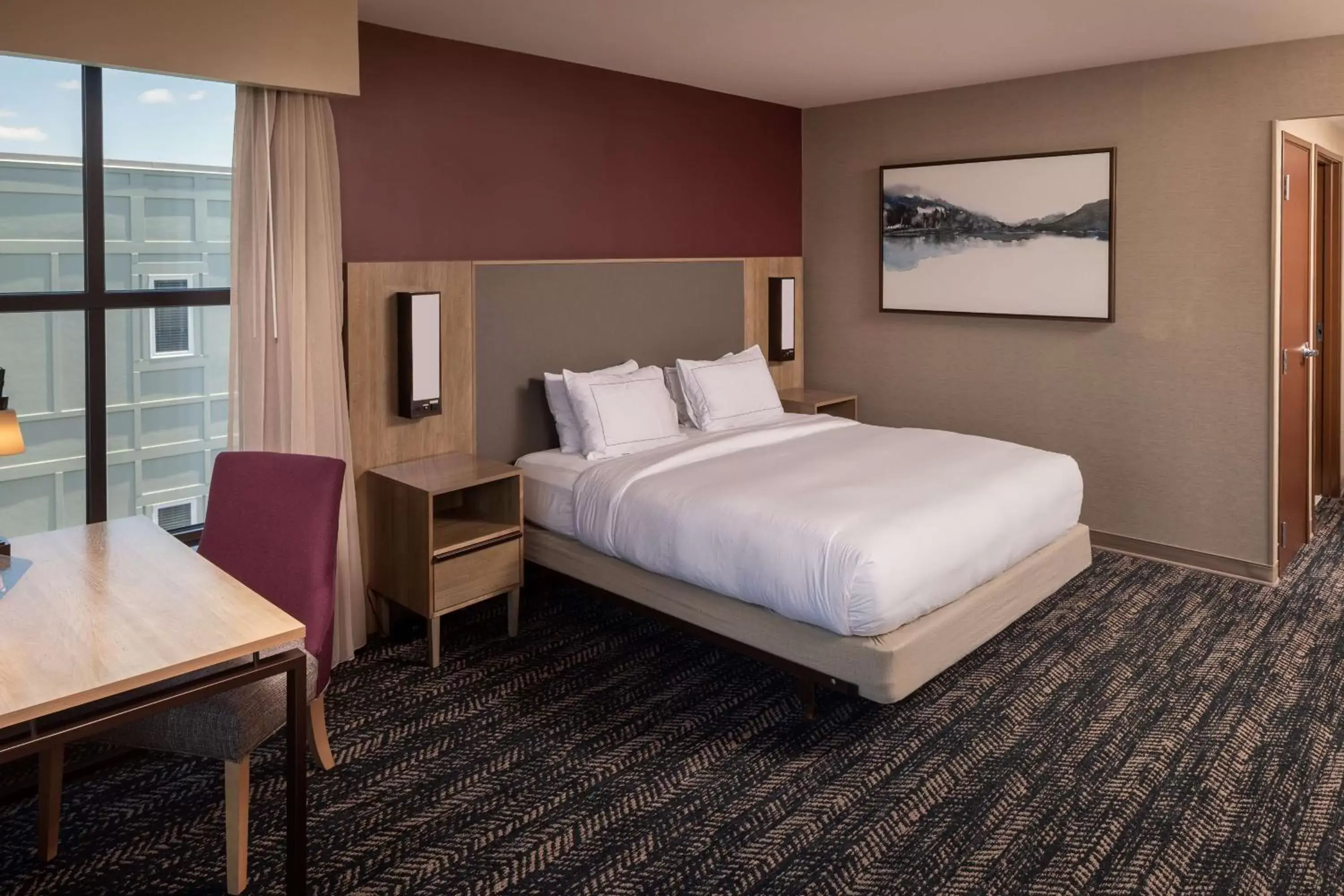Bedroom, Bed in Hilton Asheville Biltmore Park