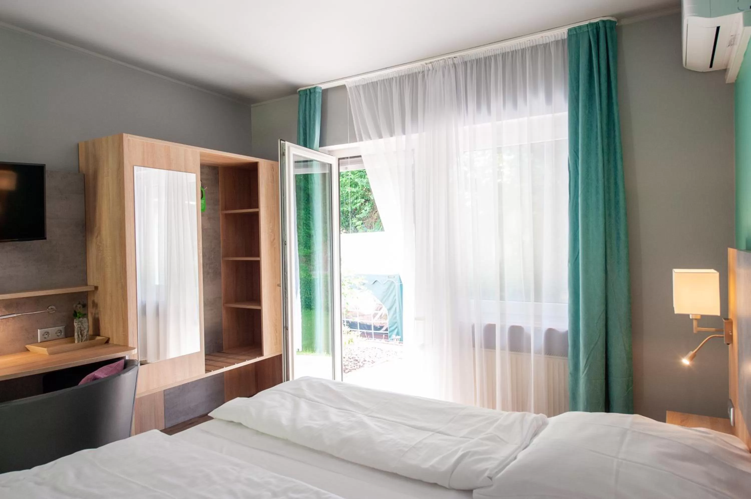 Bed in Hotel Blüchertal