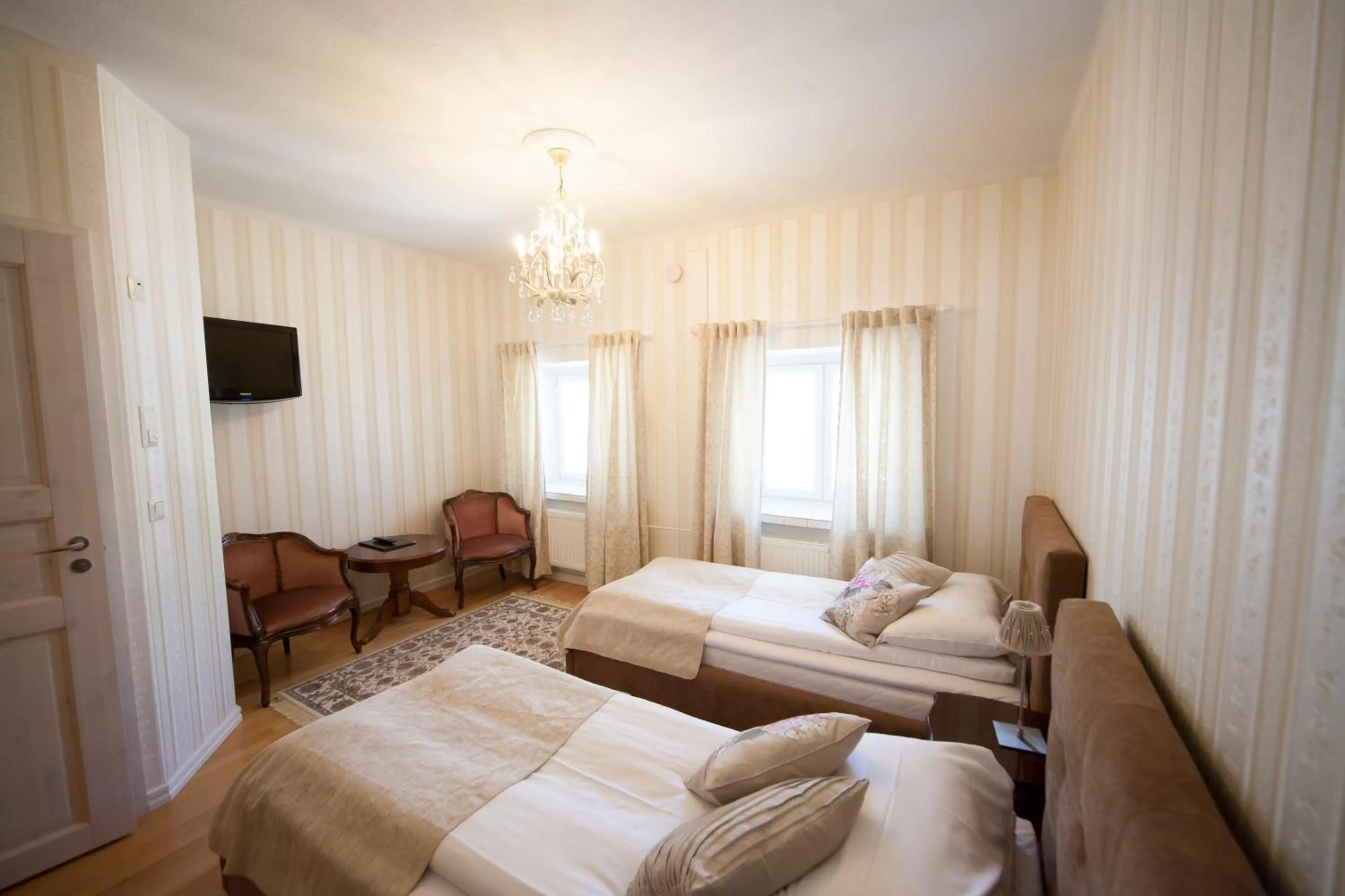 Bed in Hotel Hospitz