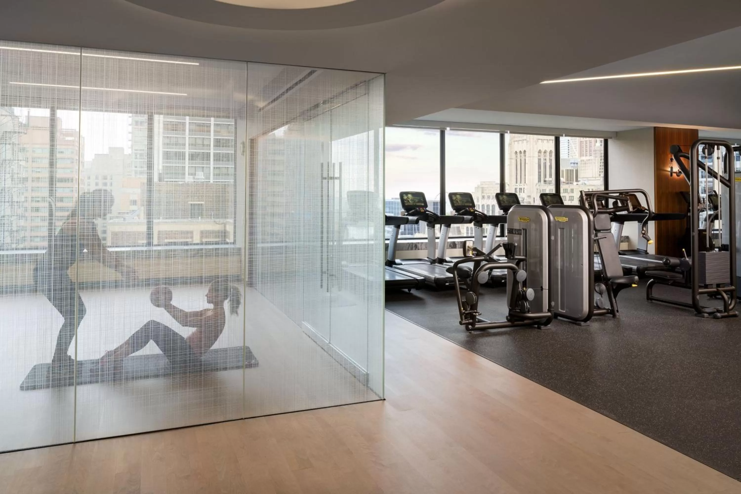 Fitness centre/facilities in The Ritz-Carlton, Chicago
