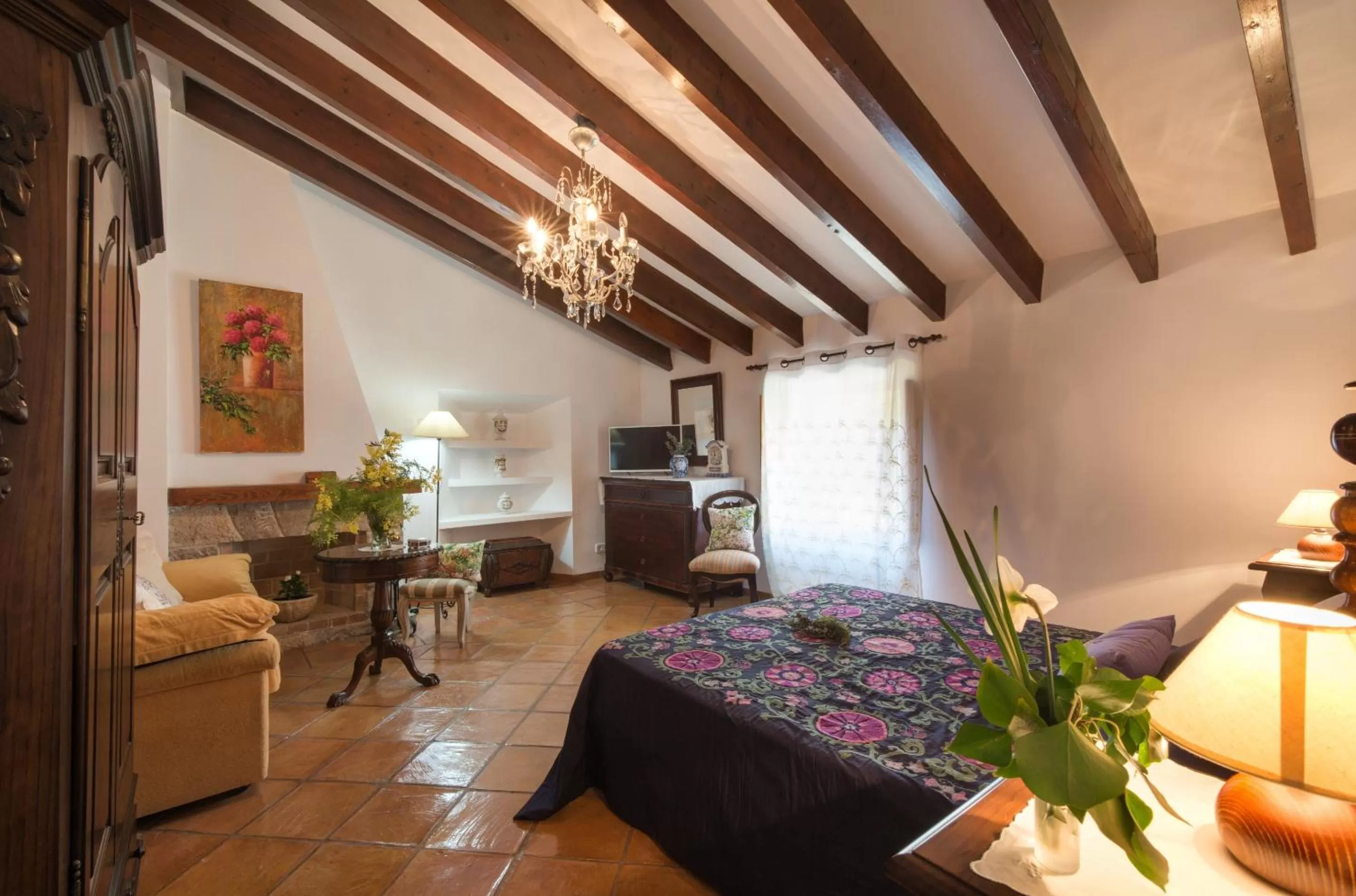 Photo of the whole room, Bed in Sa Vall Valldemossa