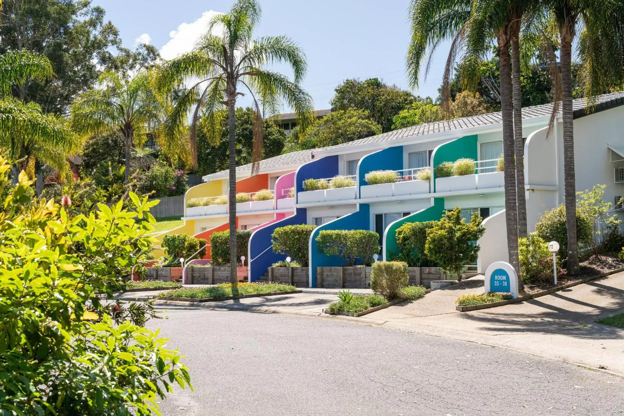 Facade/entrance, Property Building in The Cubana Resort Nambucca Heads