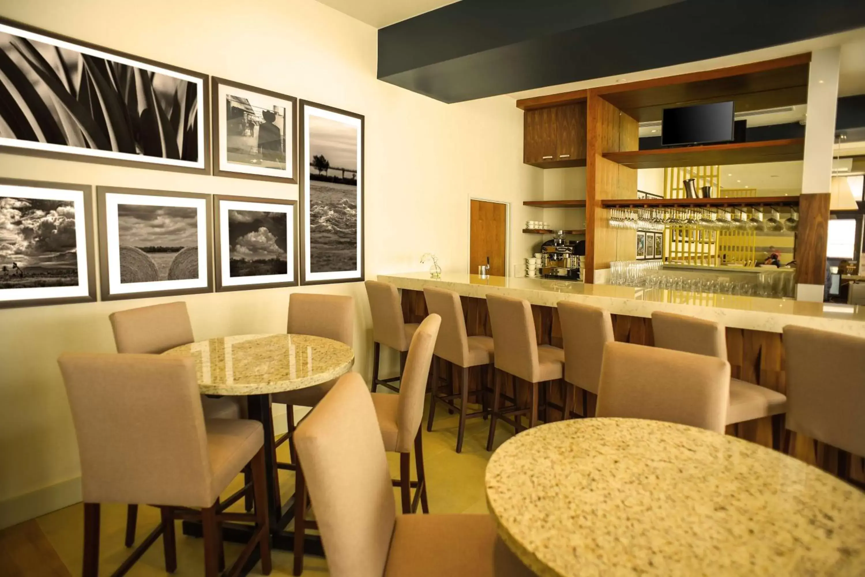 Lounge or bar, Restaurant/Places to Eat in Hampton Inn Piedras Negras