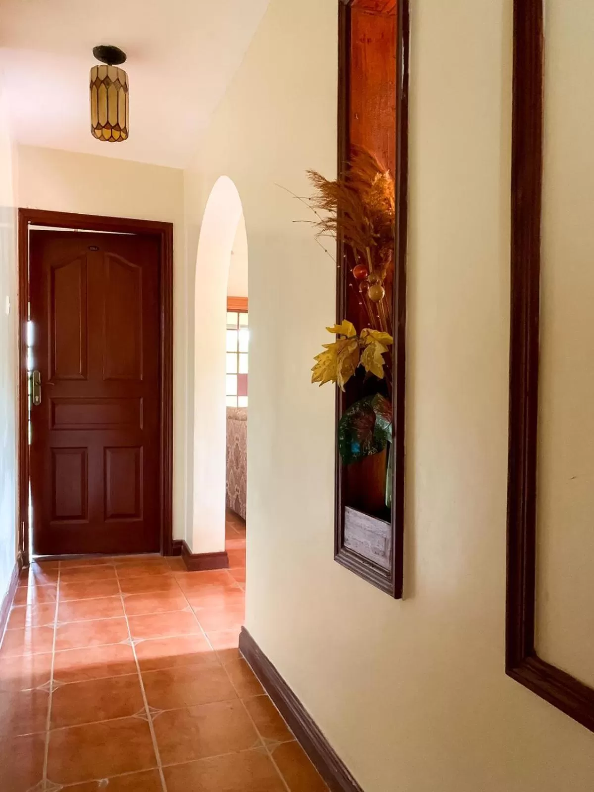 Decorative detail, TV/Entertainment Center in Oilepo Cottage