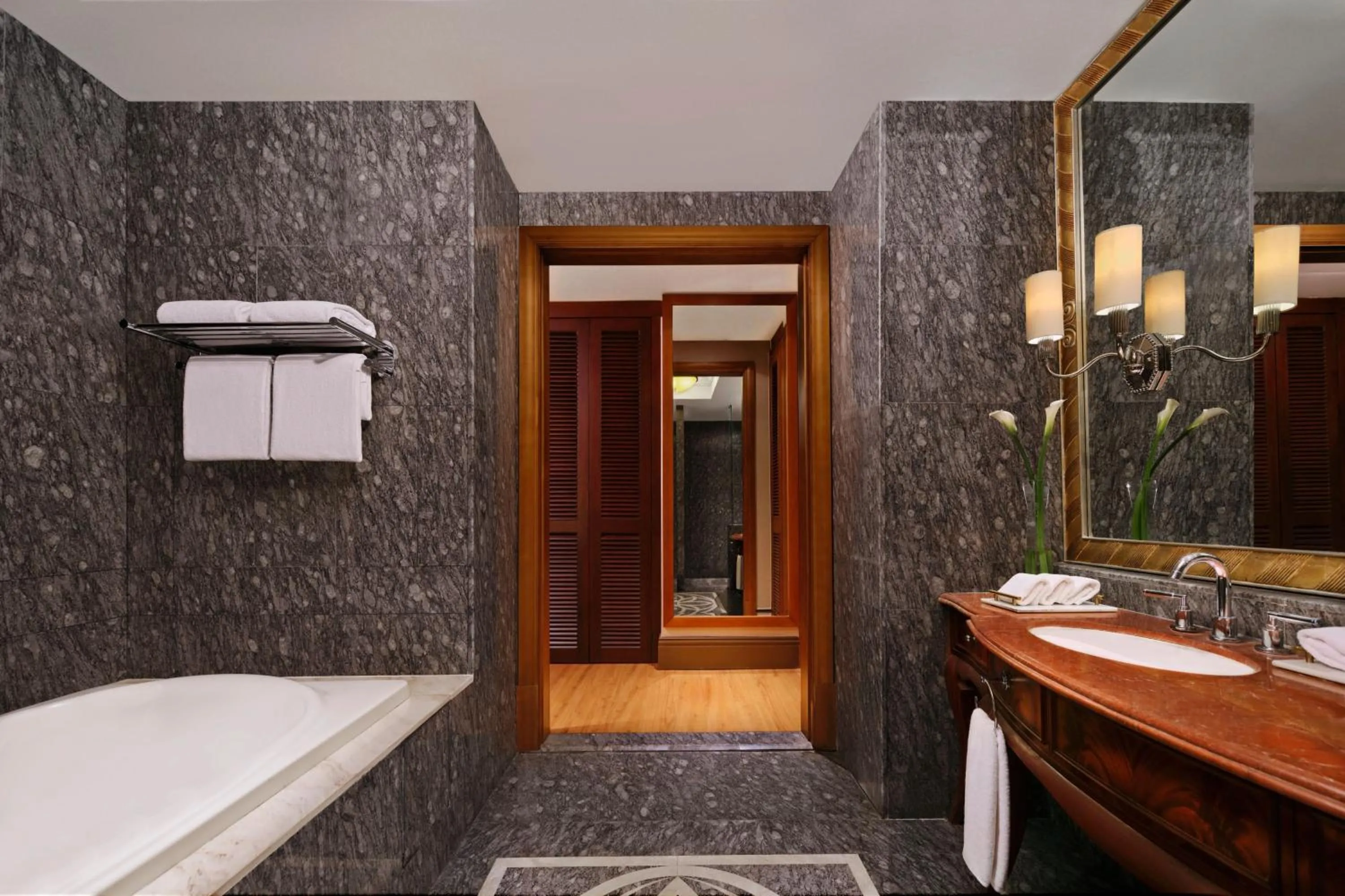 Bathroom in The Ritz-Carlton Jakarta, Mega Kuningan
