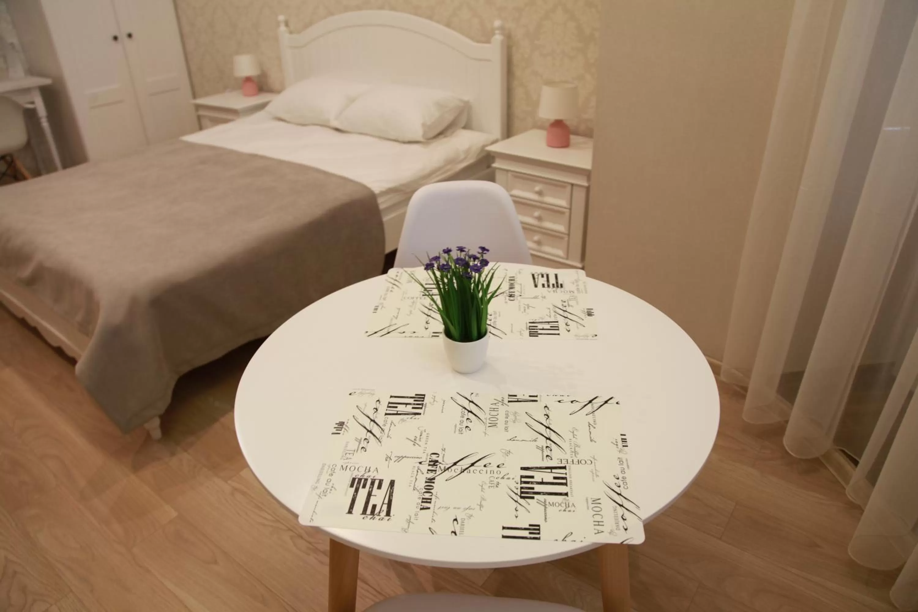 Bed in WINE & ROSE BOUTIQUE HOTEL