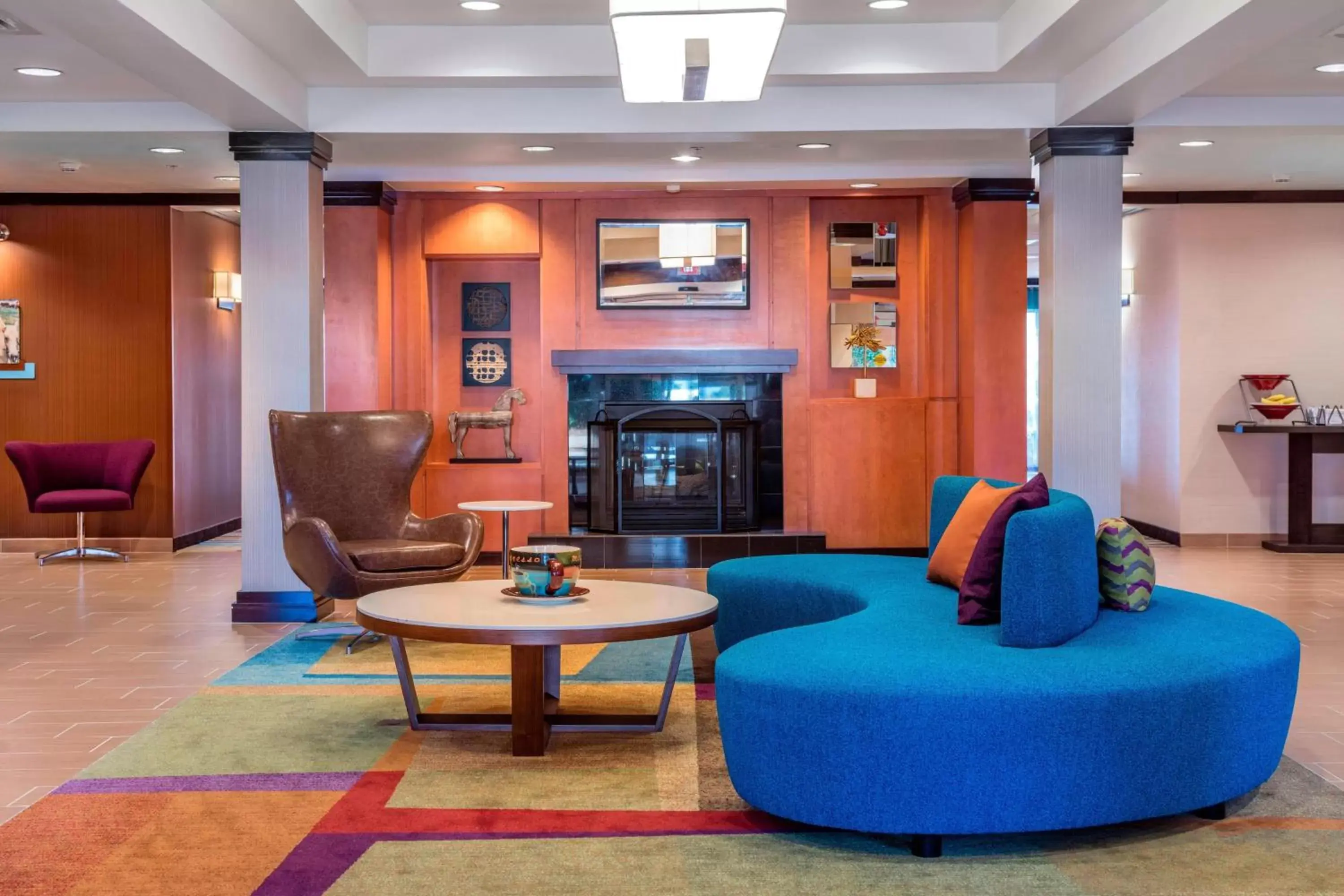 Lobby or reception, Lobby/Reception in Fairfield Inn & Suites Auburn Opelika