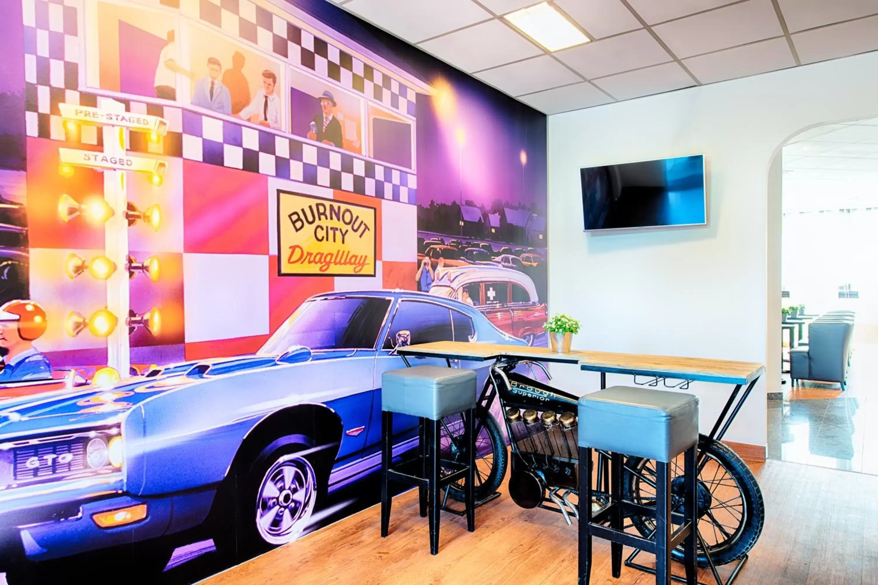 Lounge or bar in ACHAT Hotel Hockenheim Lounge or bar in ACHAT Hotel Hockenheim