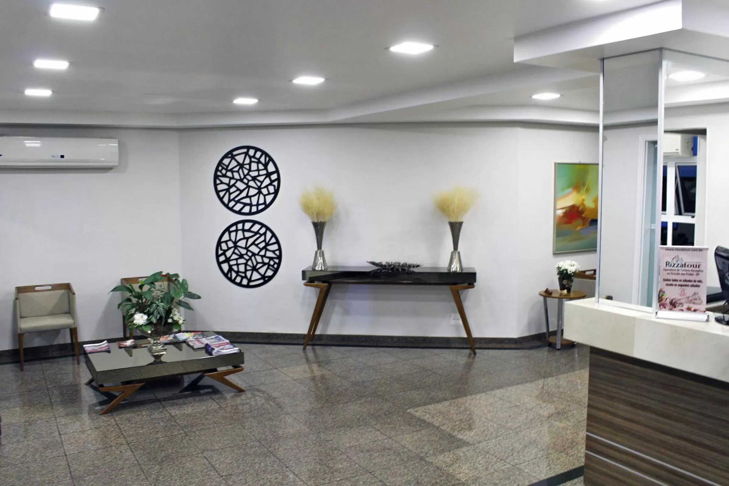 Lobby or reception in Hotel Serra de Jundiaí