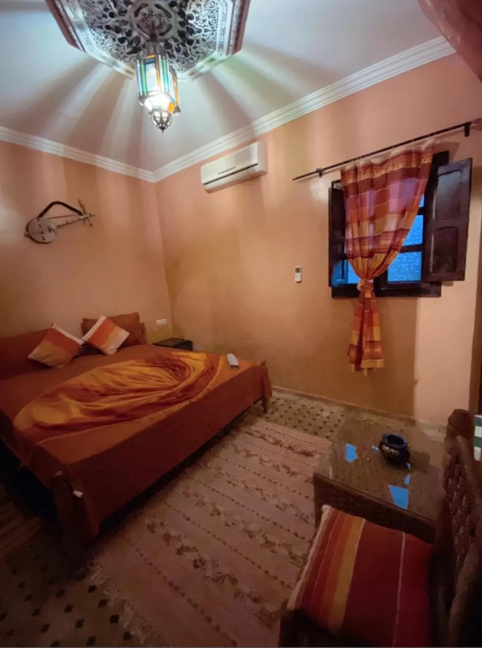 Bed in Riad Salma de Groot