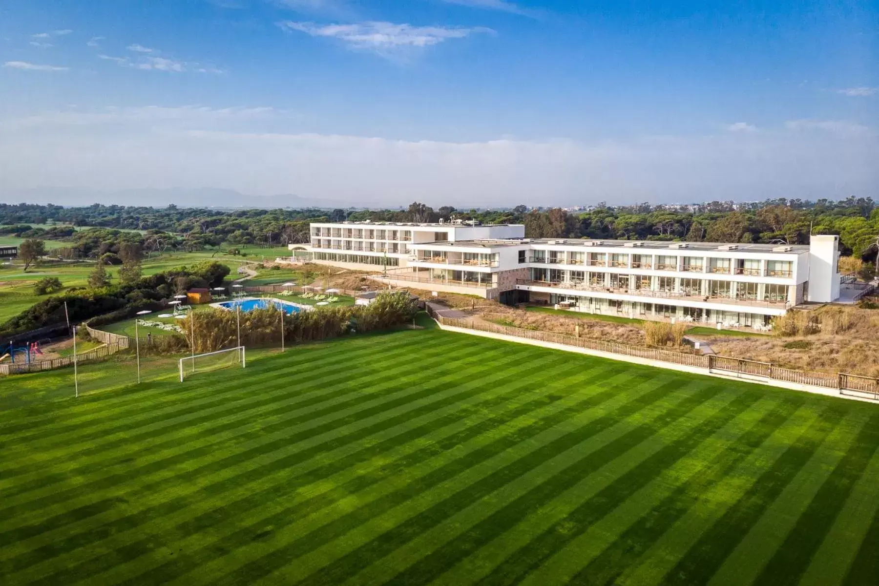 Bird's eye view, Bird's-eye View in Parador de El Saler