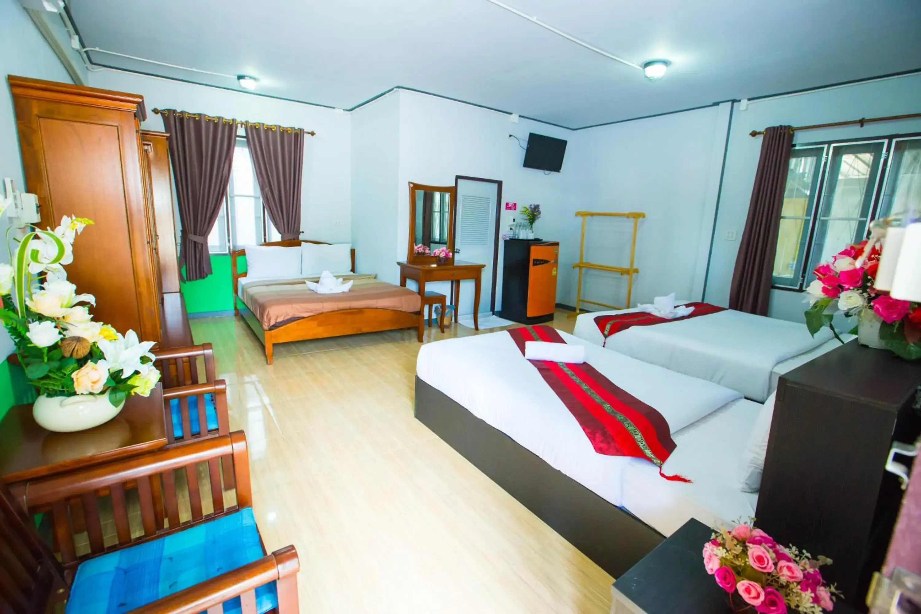 Bedroom in Prawdao Resort