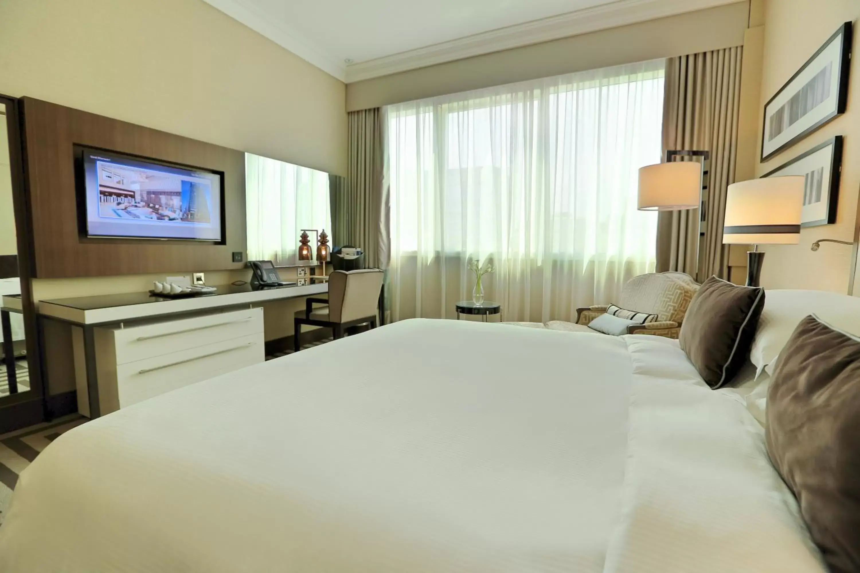 Bedroom, Bed in Al Maha Arjaan by Rotana Bedroom, Bed in Al Maha Arjaan by Rotana