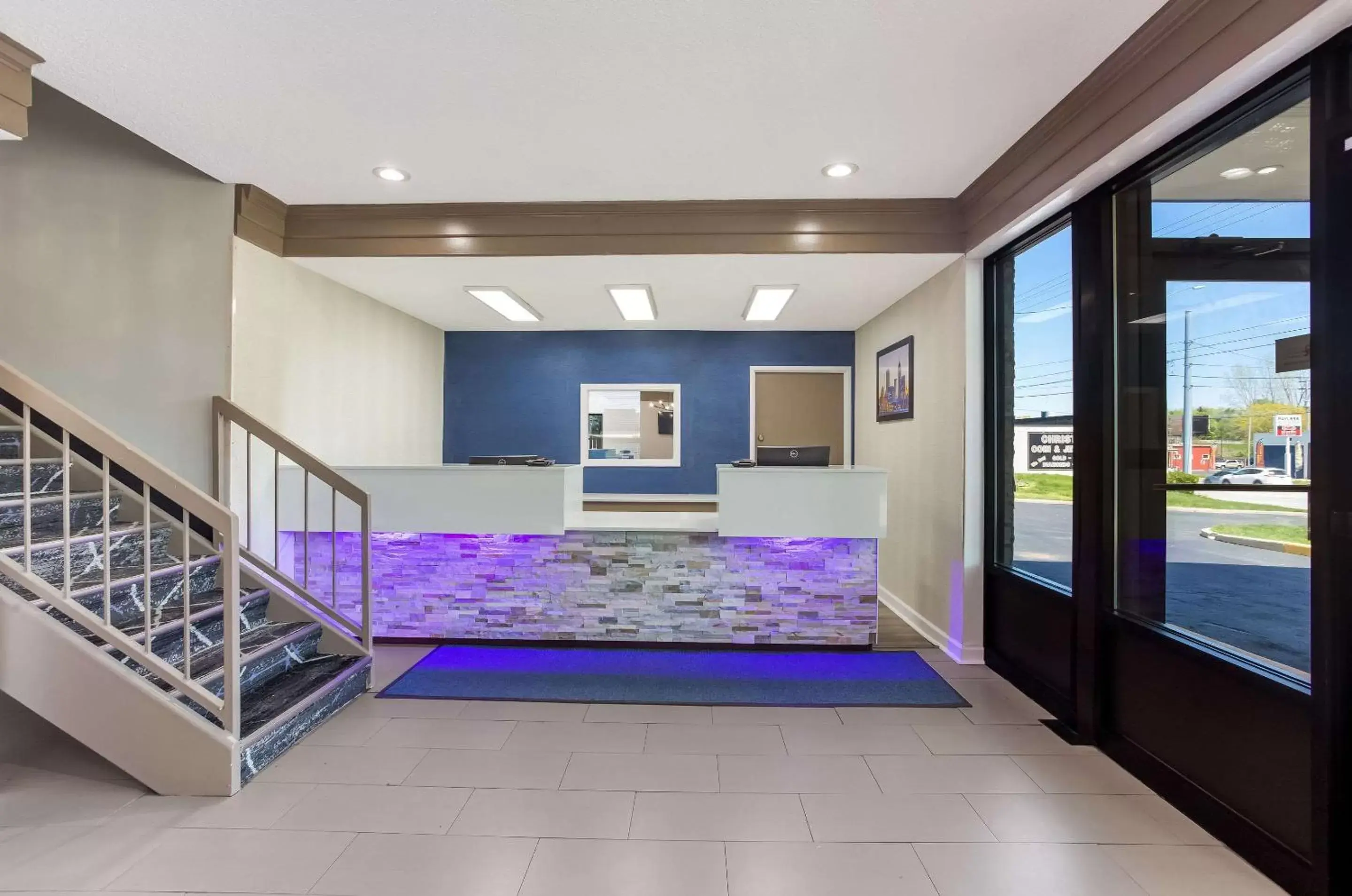 Lobby or reception in Quality Inn South Bend near Notre Dame Lobby or reception in Quality Inn South Bend near Notre Dame