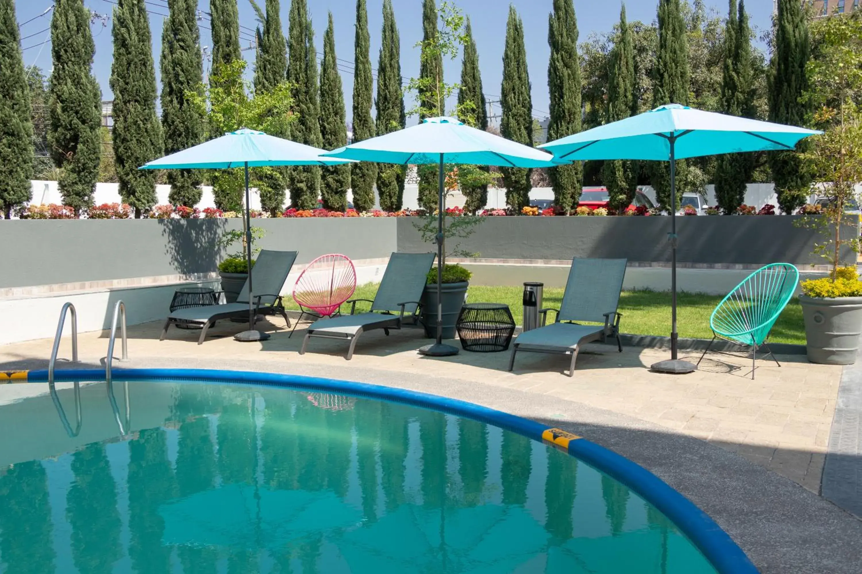 Swimming pool in Hotel Las Pergolas