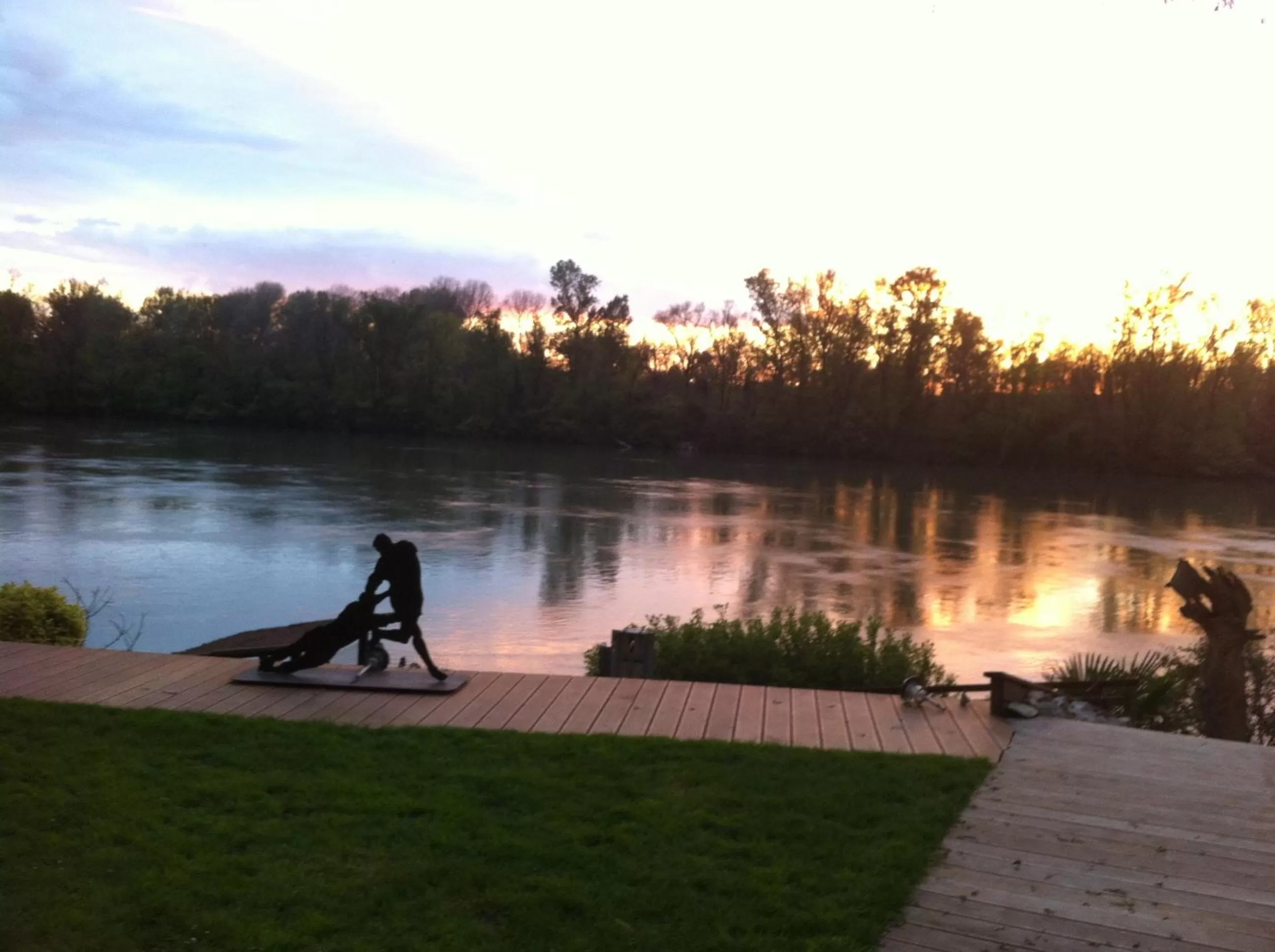 Natural landscape in B&B Garonnella