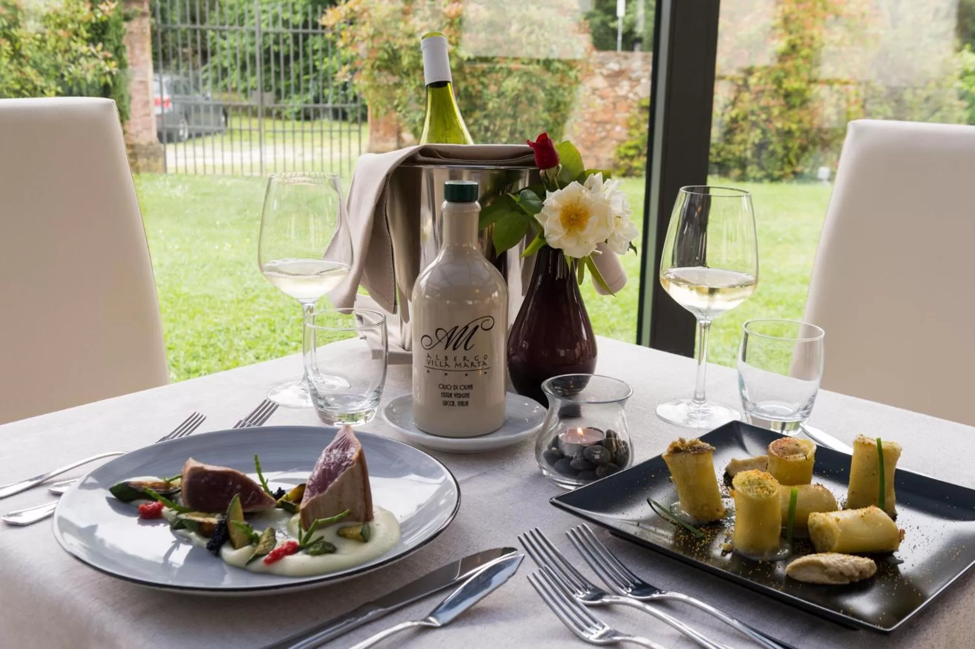 Food close-up in Hotel Albergo Villa Marta