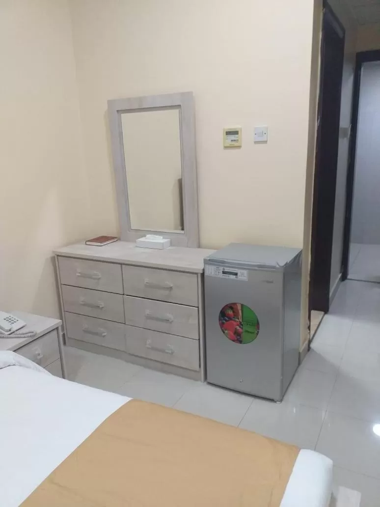 Bedroom, Bathroom in Al Khaleej Plaza Furnished Apartments LLC