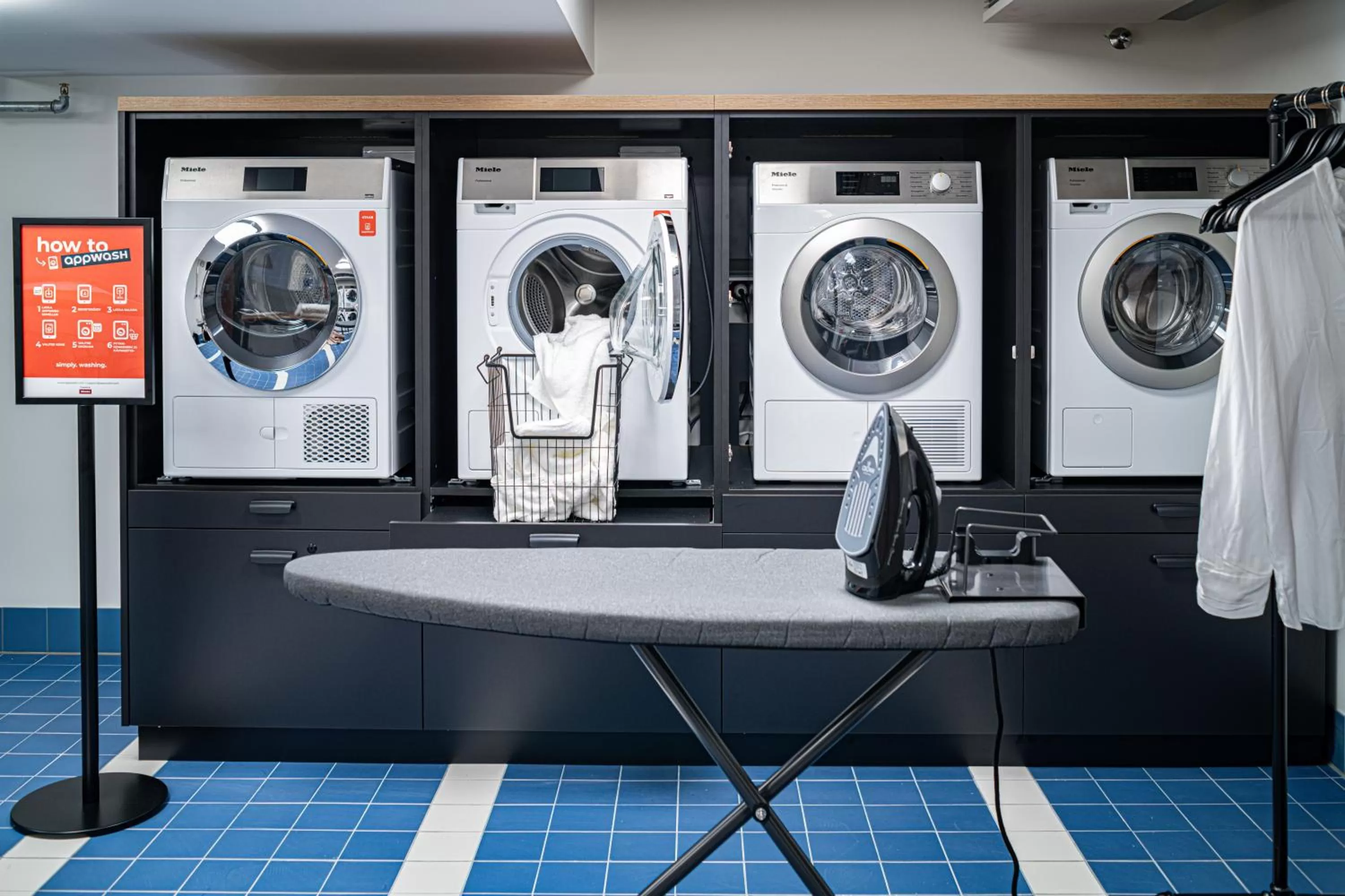 laundry in Revo Munich