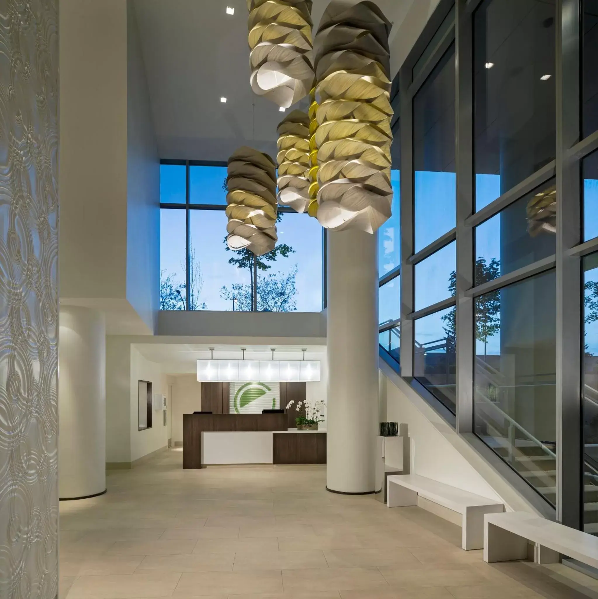 Lobby or reception in Element Vancouver Metrotown