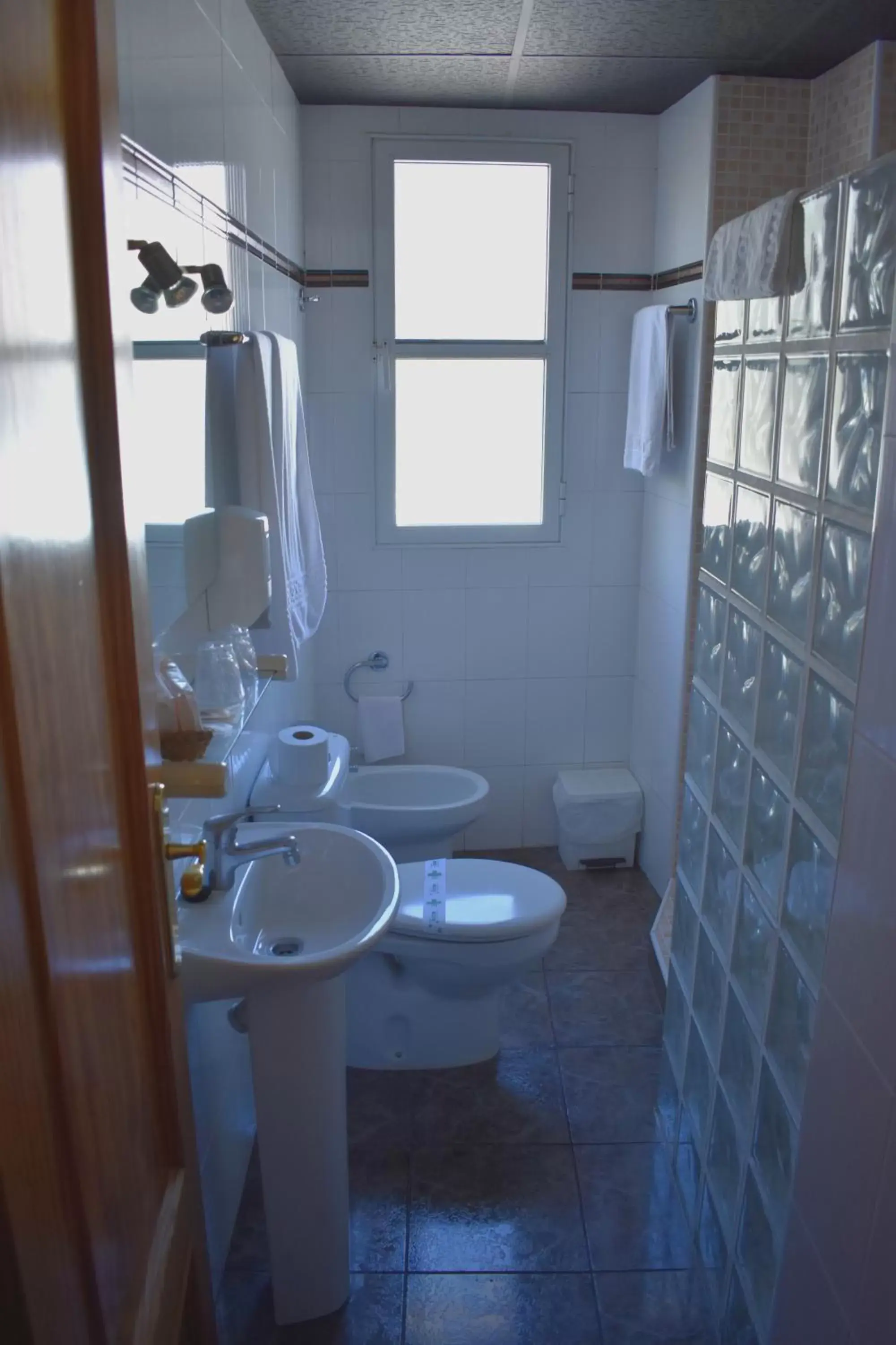 Bathroom in Hotel Los Bartolos