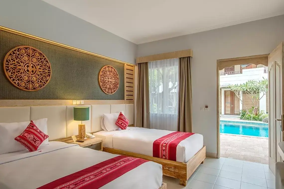 Bed in Baleka Resort & Spa