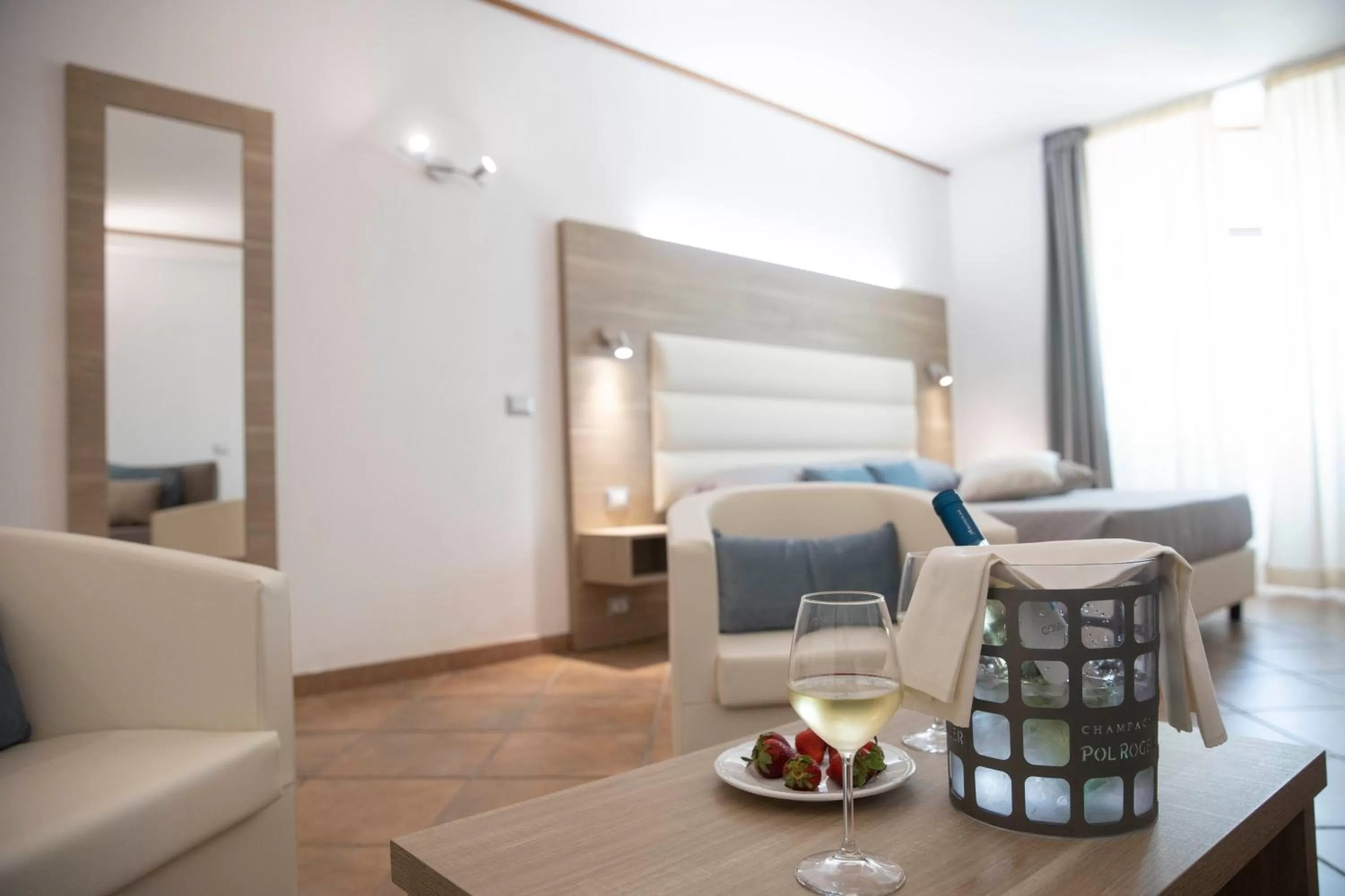 Living room in Pegasus Hotel