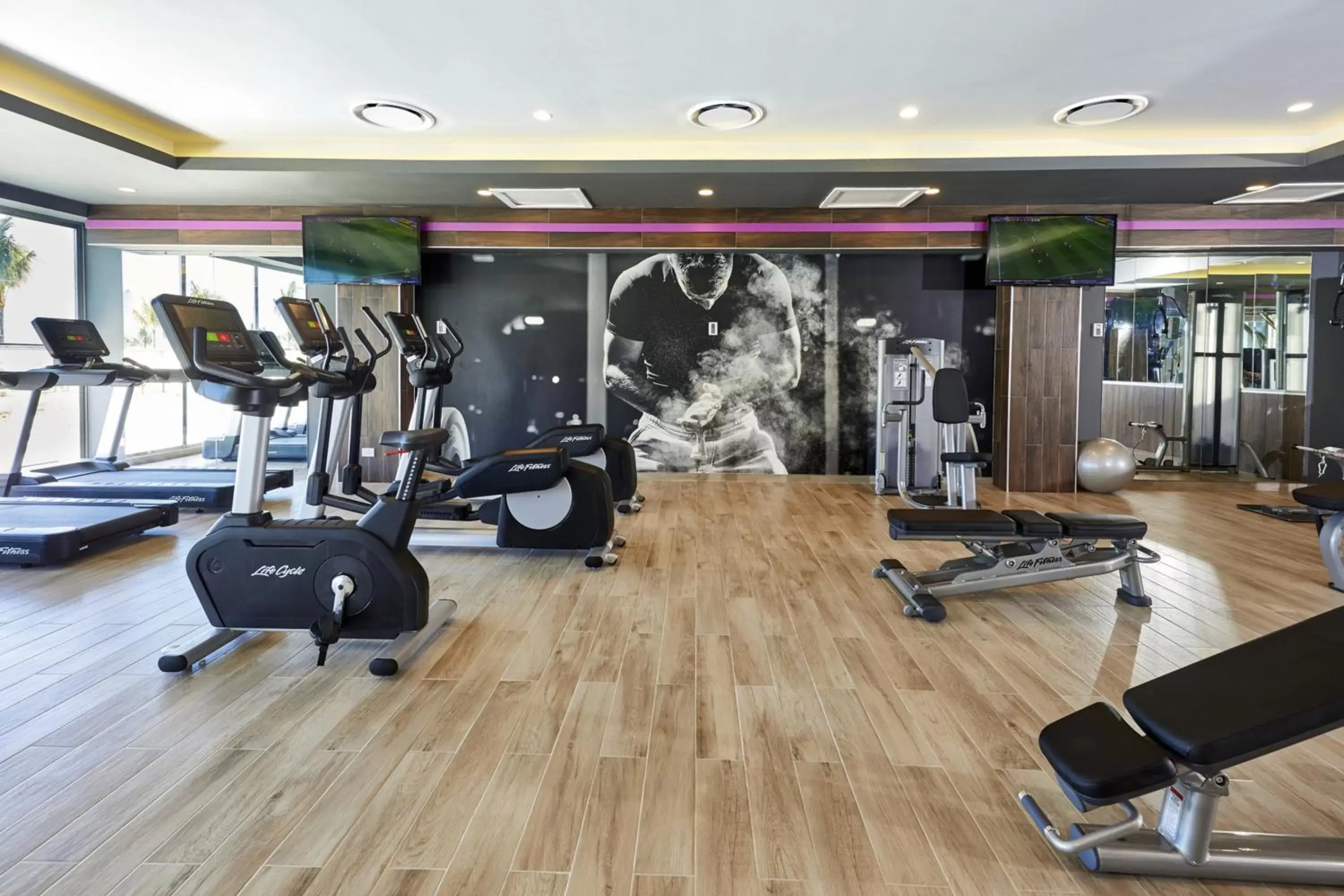 Fitness centre/facilities, Fitness Center/Facilities in Riu Palace Costa Mujeres - All Inclusive