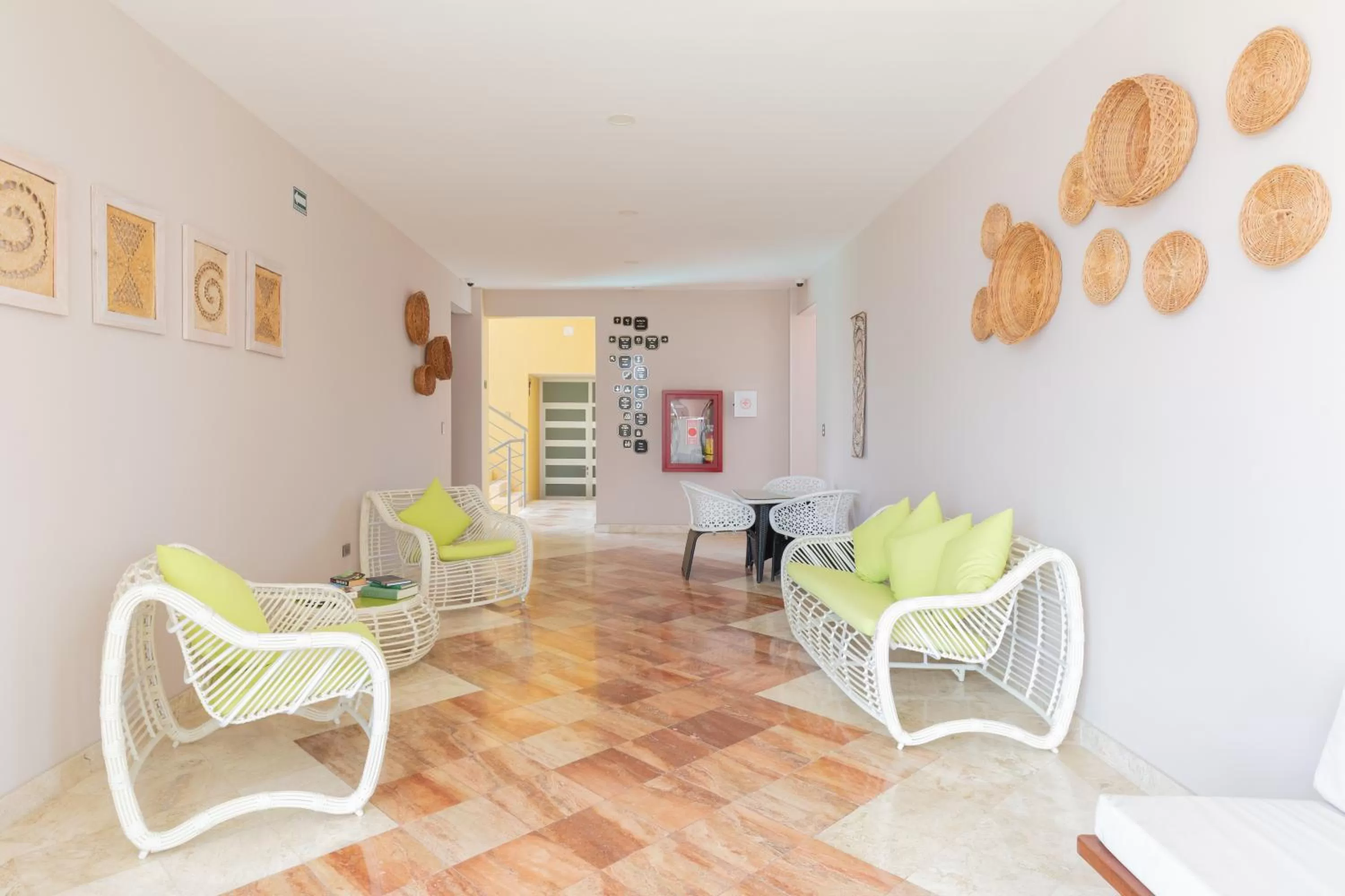 Living room in Biwa Tulum