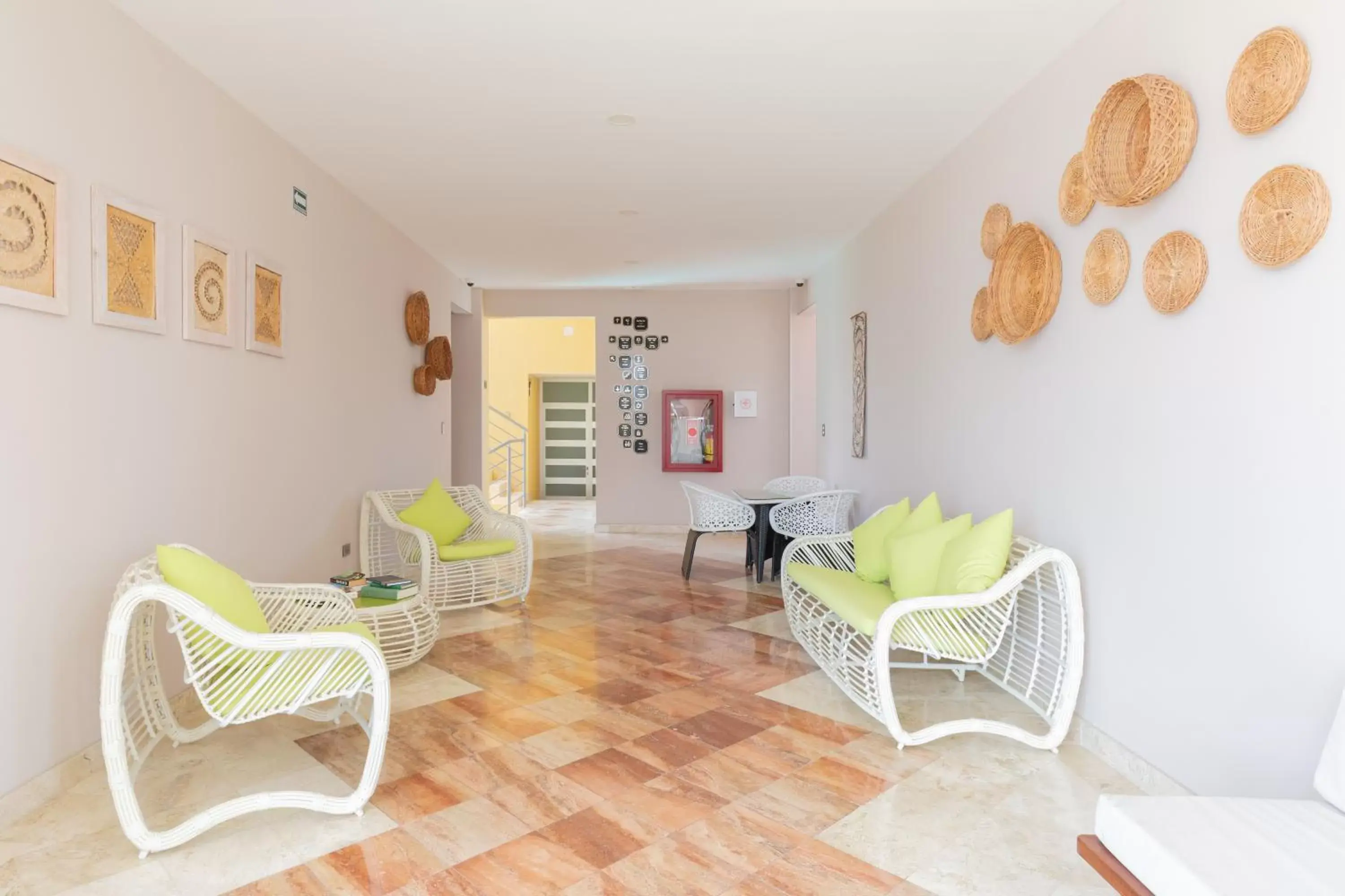 Living room in Biwa Tulum