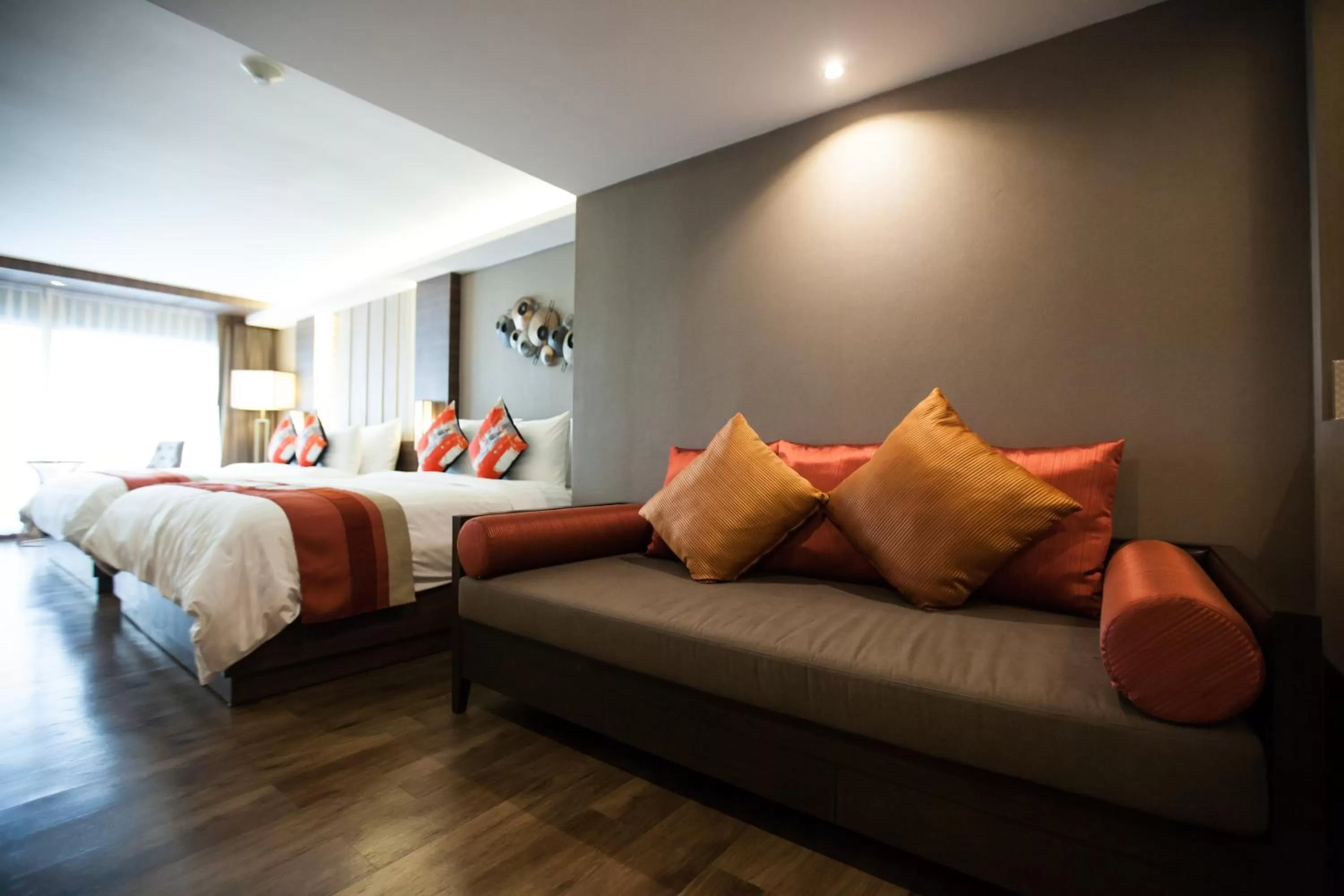 Bedroom, Bed in Arte Hotel - SHA Extra Plus