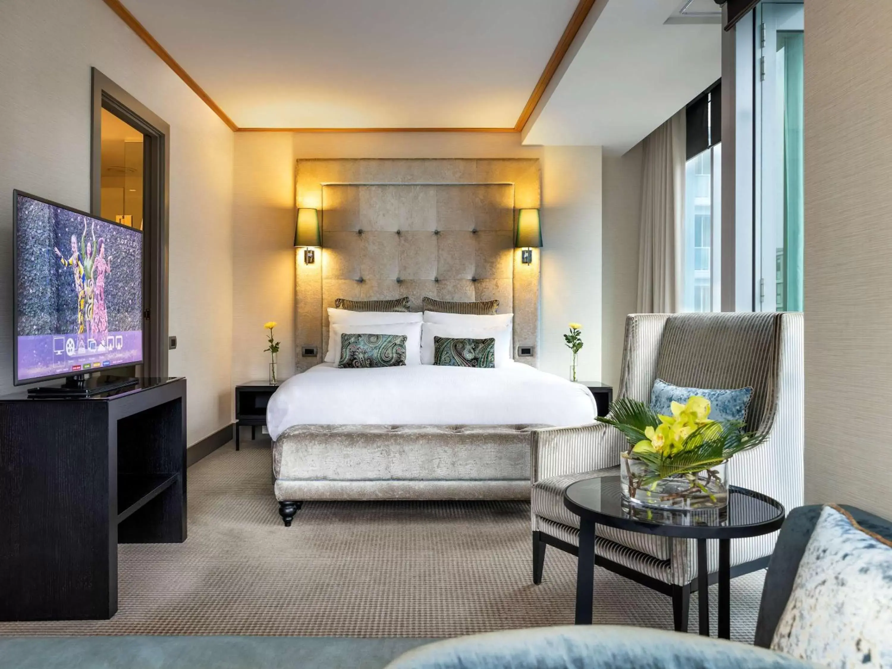 Bedroom, Bed in Sofitel Auckland Viaduct Harbour Bedroom, Bed in Sofitel Auckland Viaduct Harbour