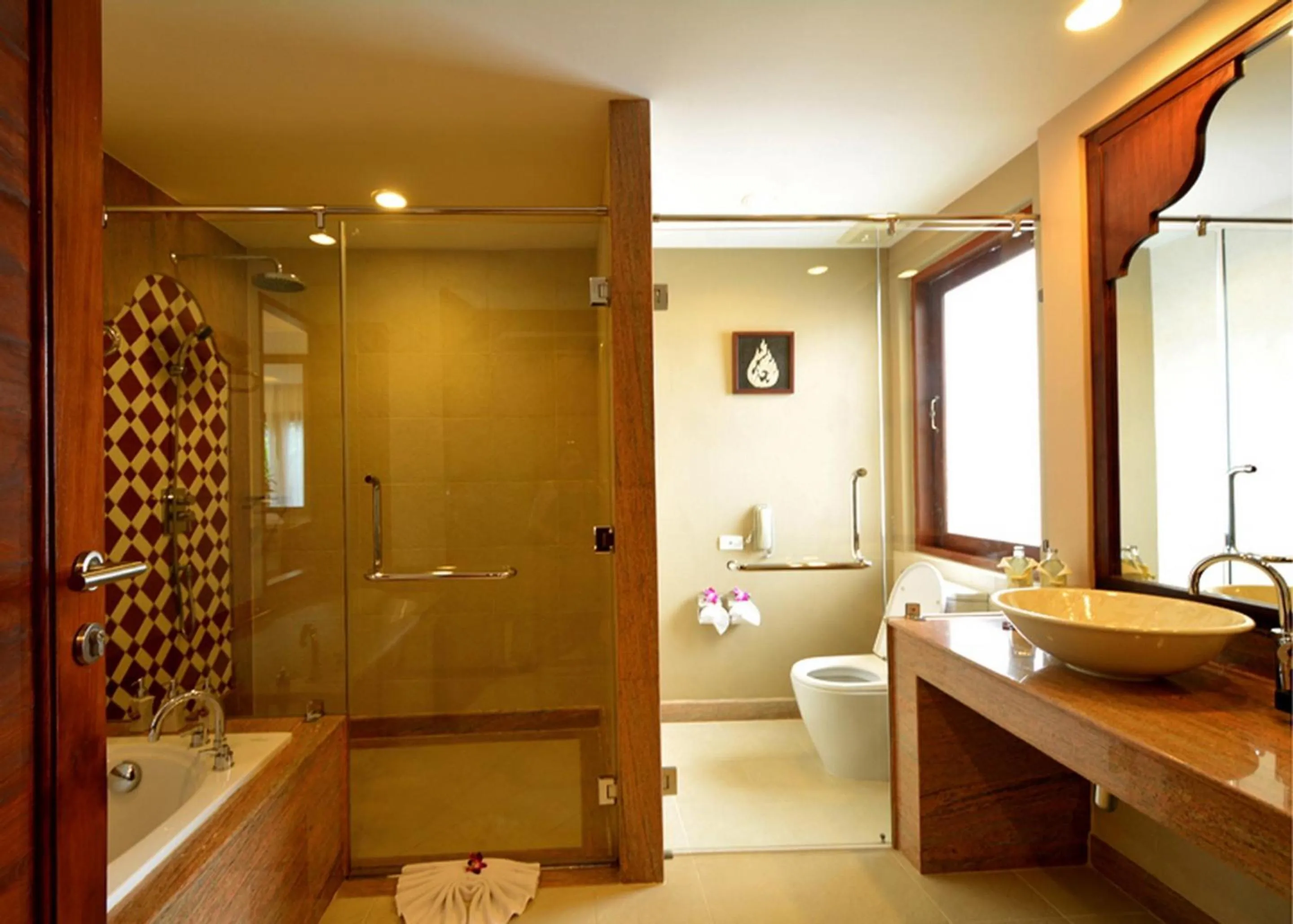 Bathroom in Ravindra Beach Resort & Spa - SHA Extra Plus