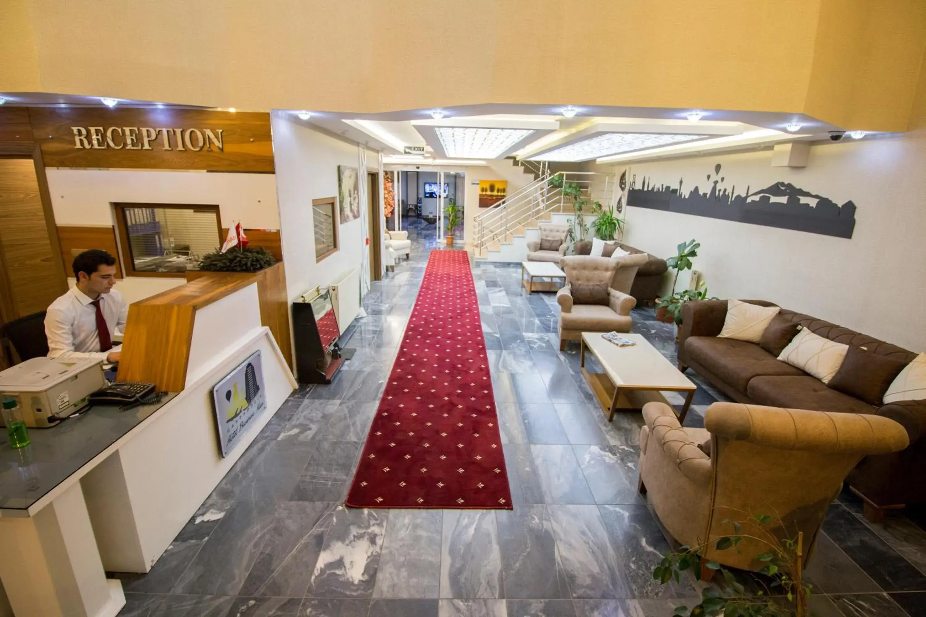 Lobby or reception in Business Han Hotel Lobby or reception in Business Han Hotel