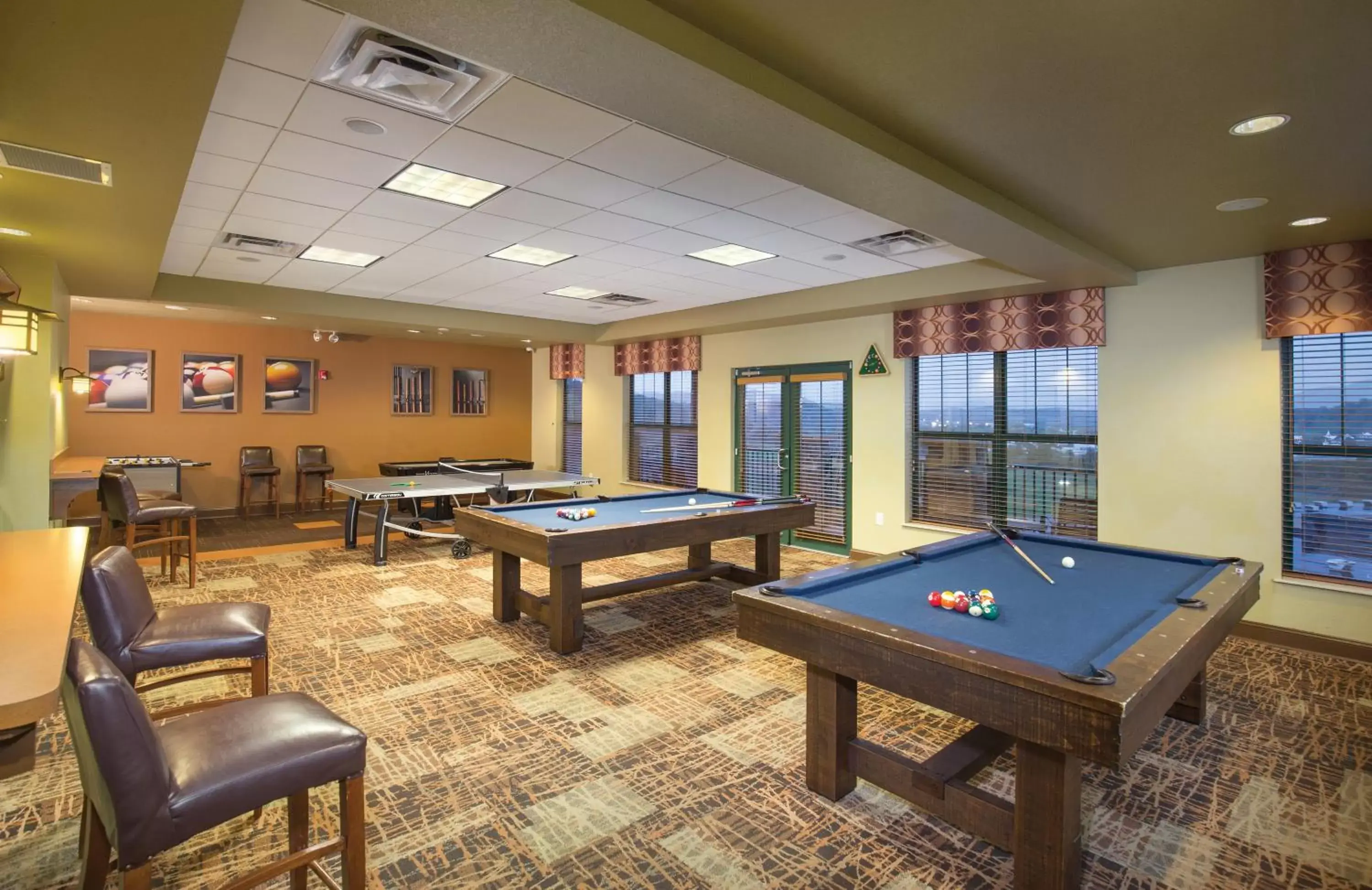Game Room, Billiards in Club Wyndham Smoky Mountains