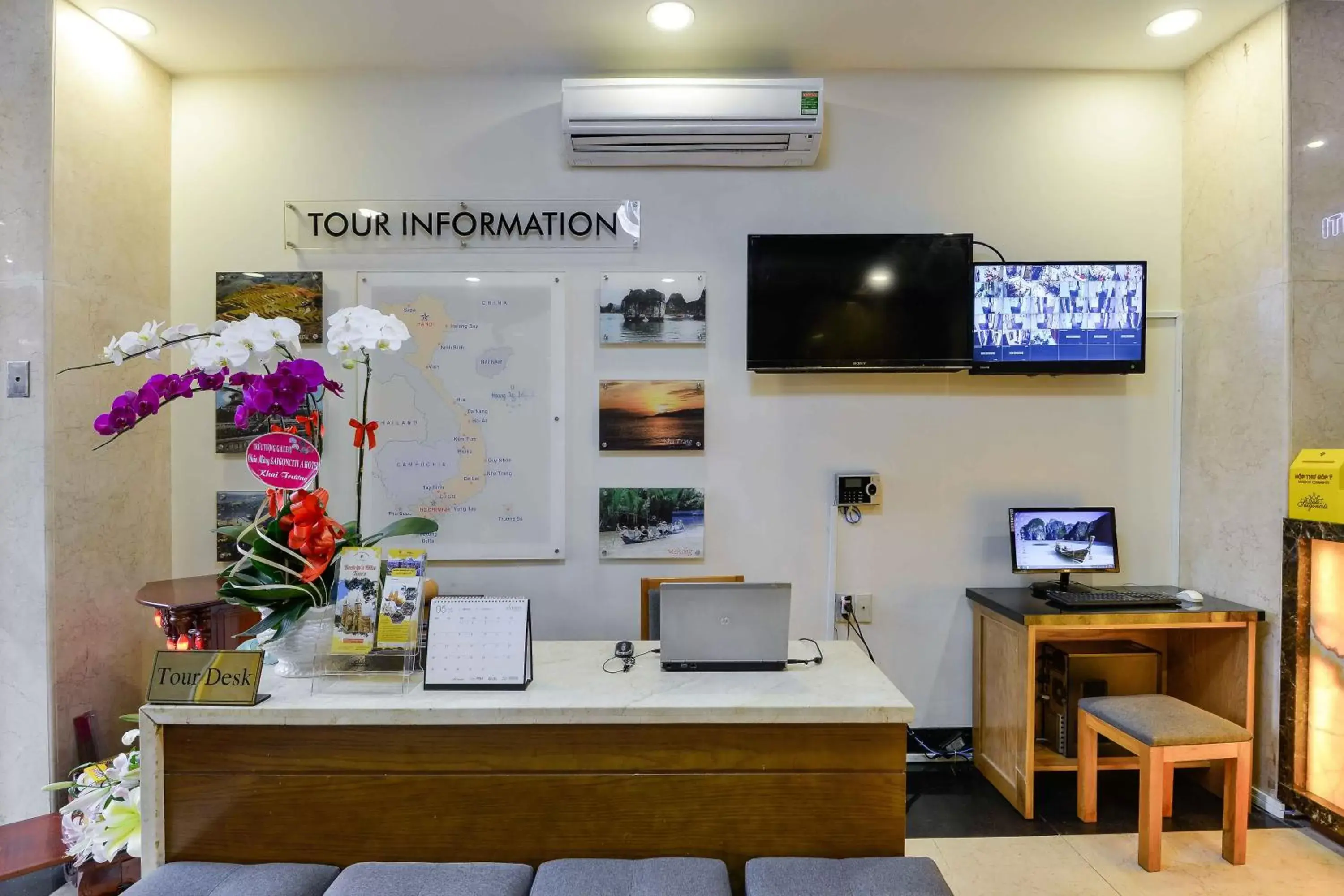 TV/Entertainment Center in Saigonciti Hotel A