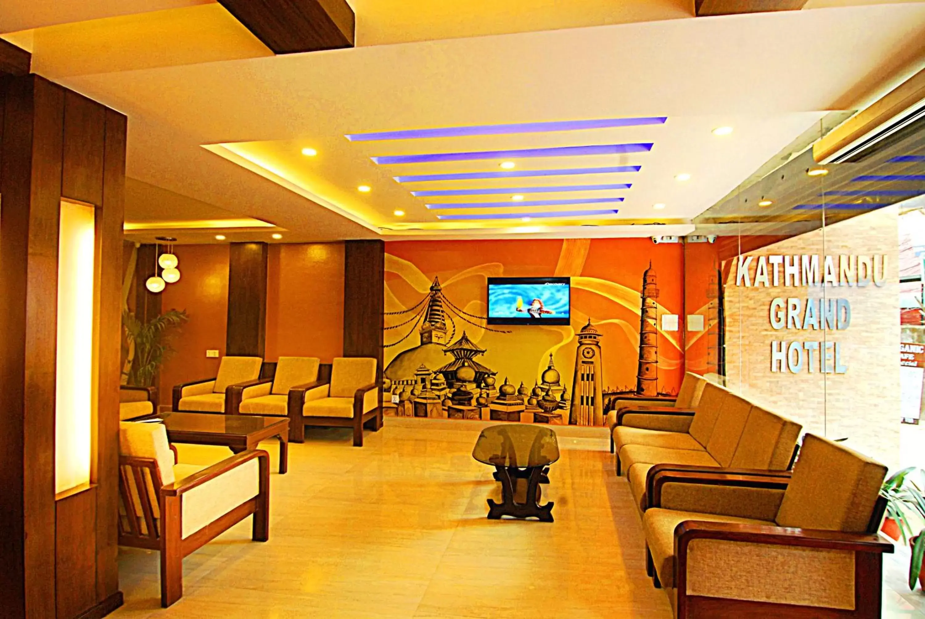 Lobby or reception in Kathmandu Grand Hotel