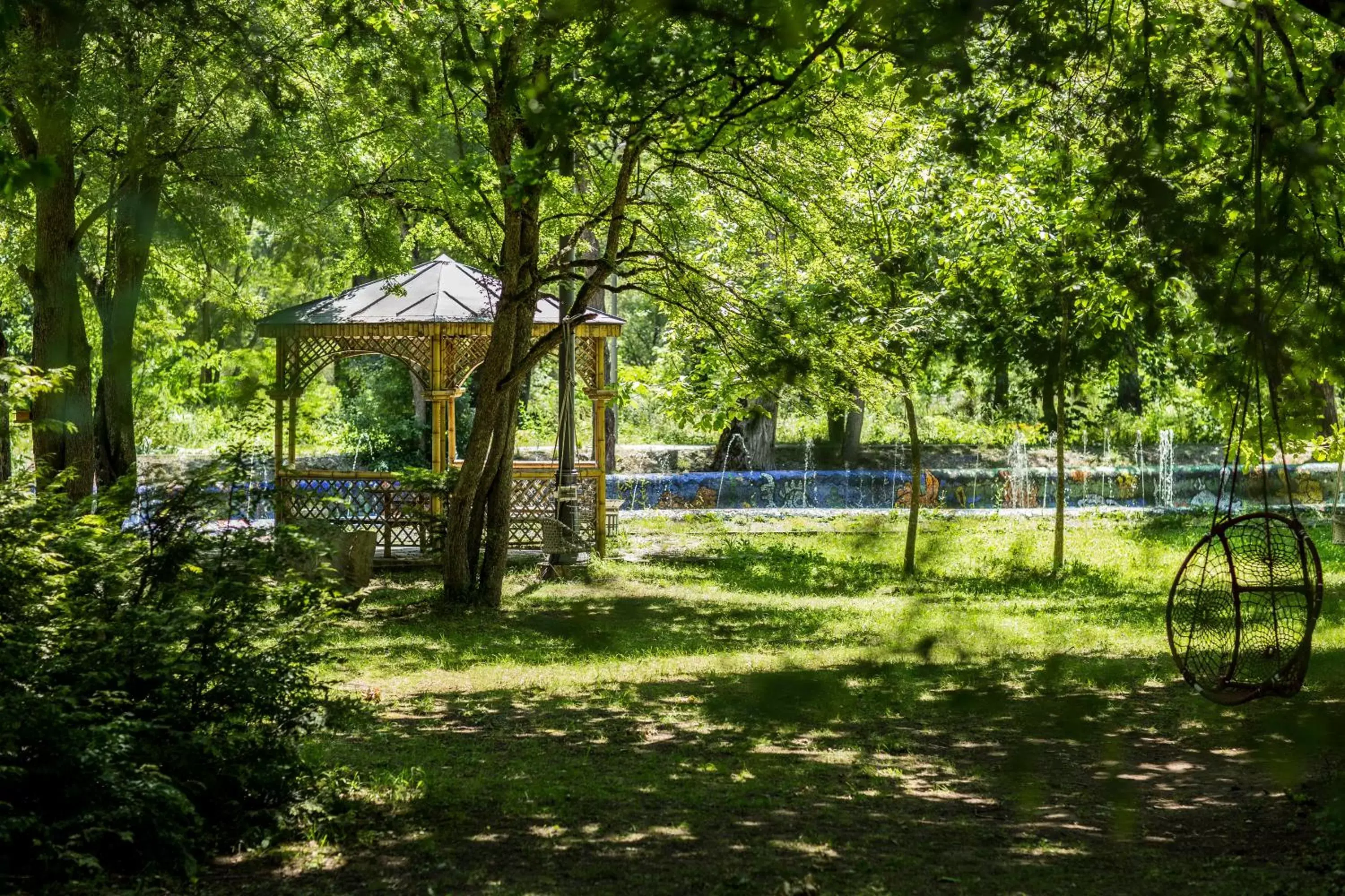 Garden in Borjomi Likani Health & Spa Centre