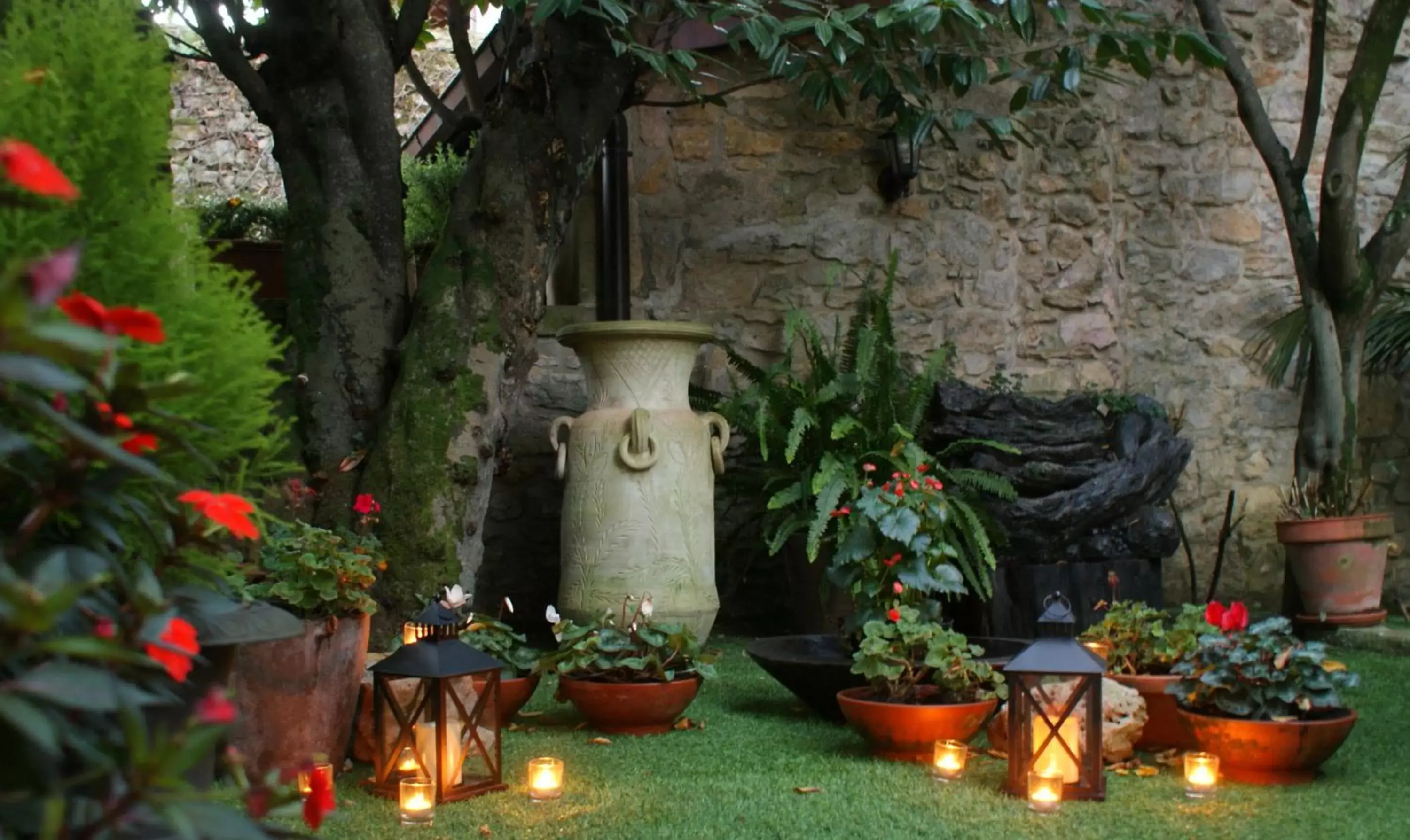 Garden in Hotel Casa del Marqués
