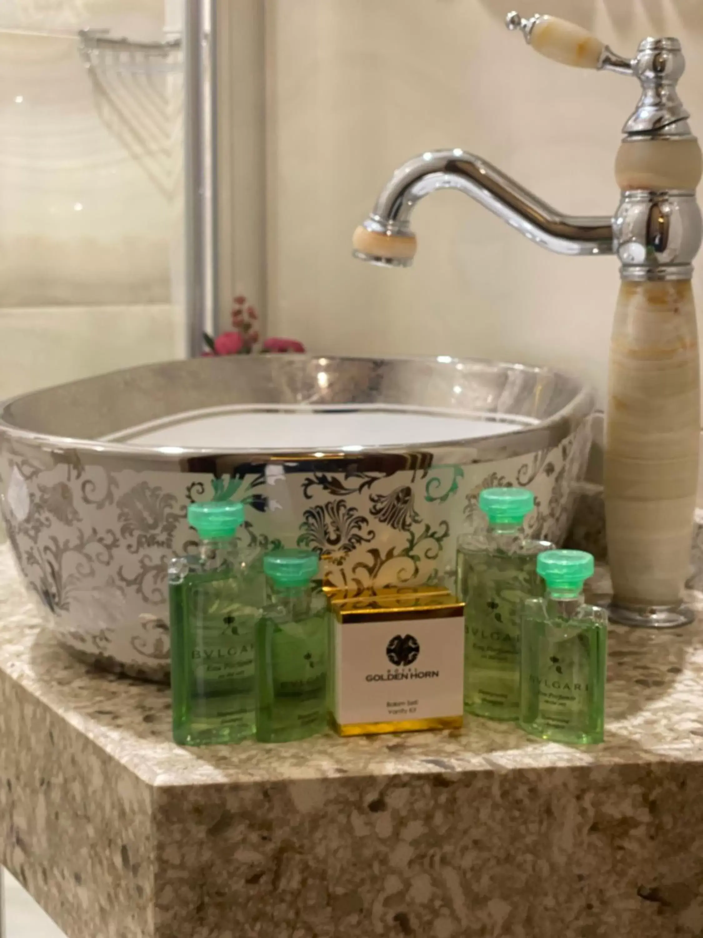 Bathroom in Golden Horn Hotel