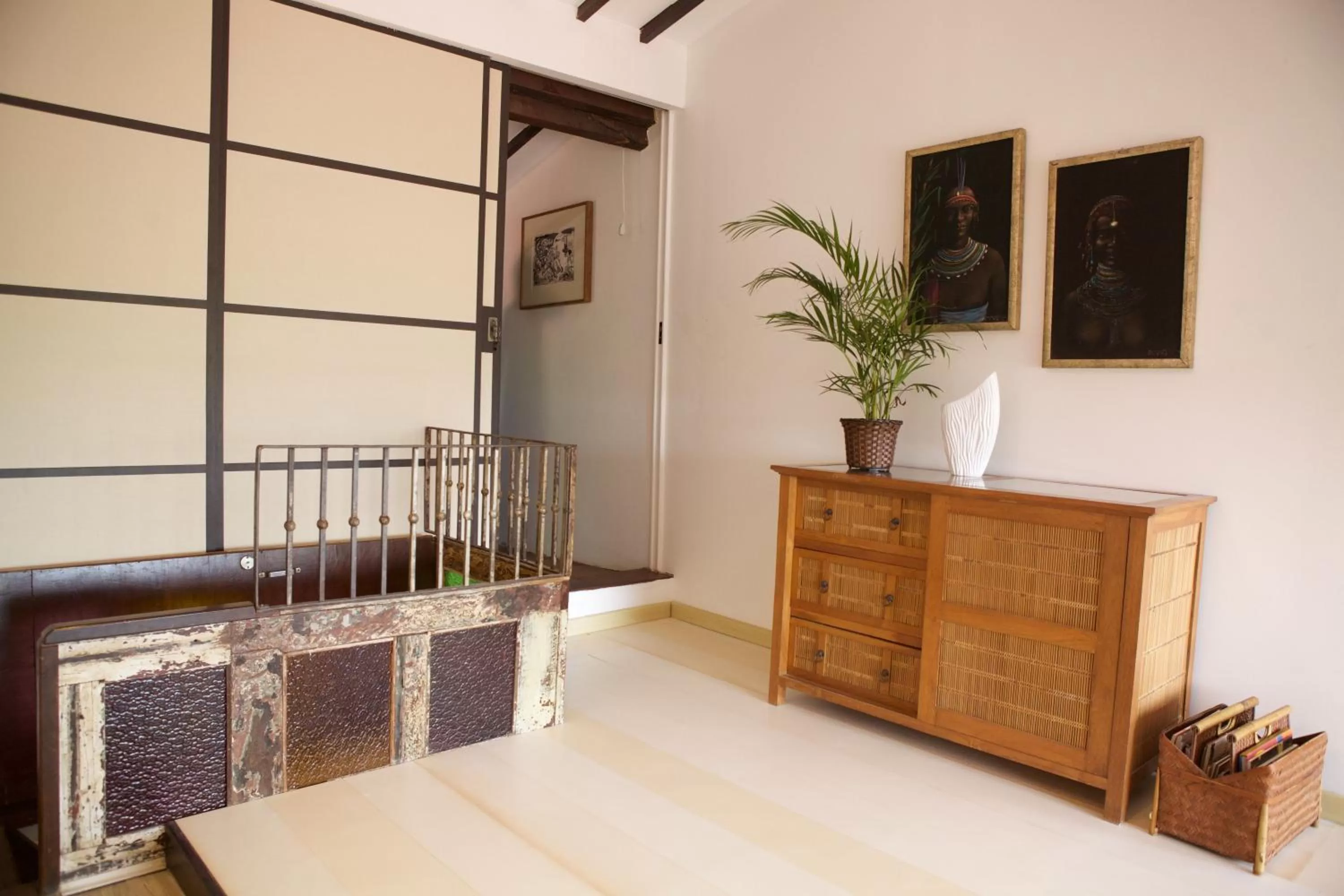 Seating area, Bed in Pousada Irradiante