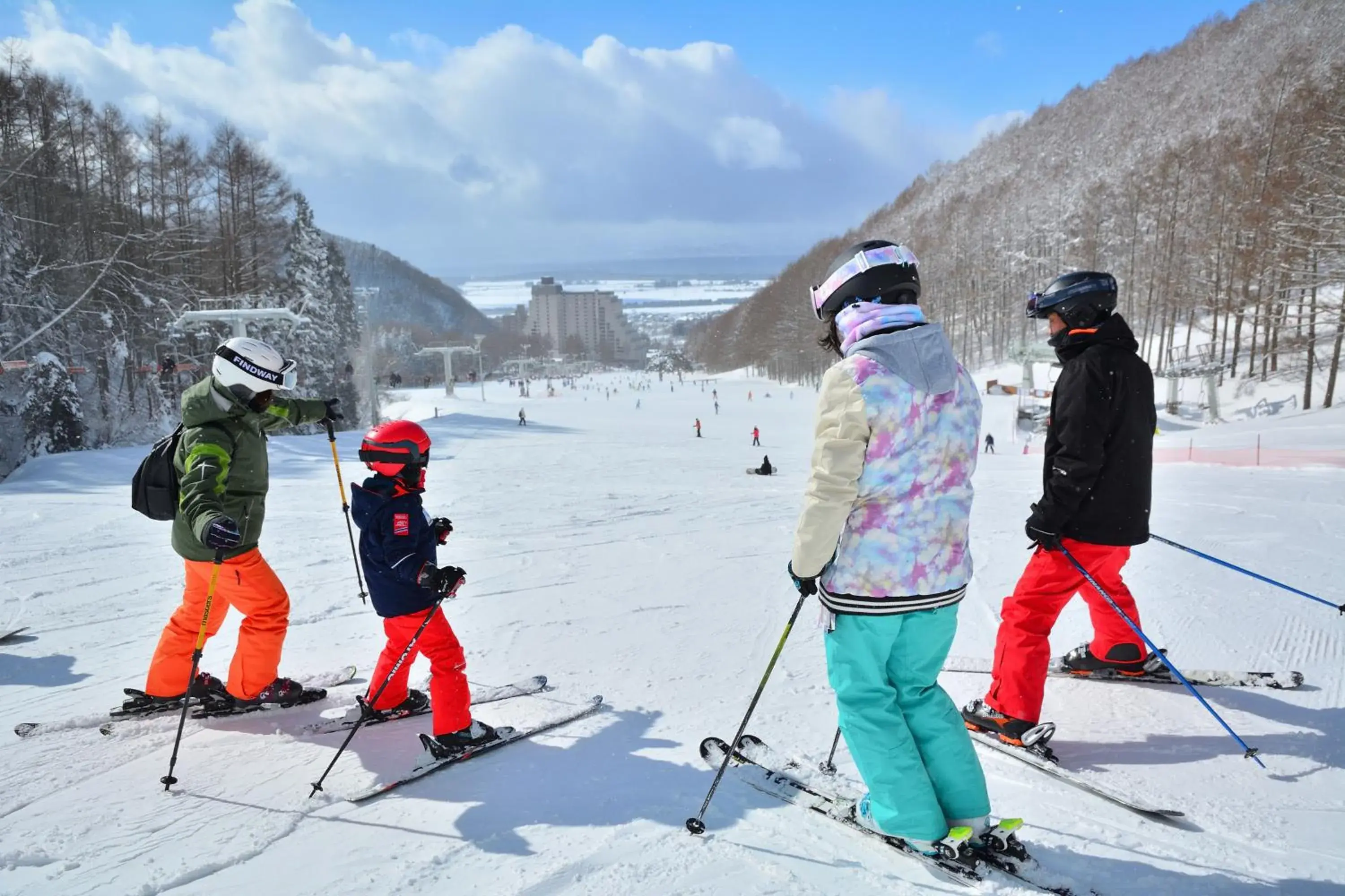 Winter, Skiing in Hotel Listel Inawashiro Wing Tower