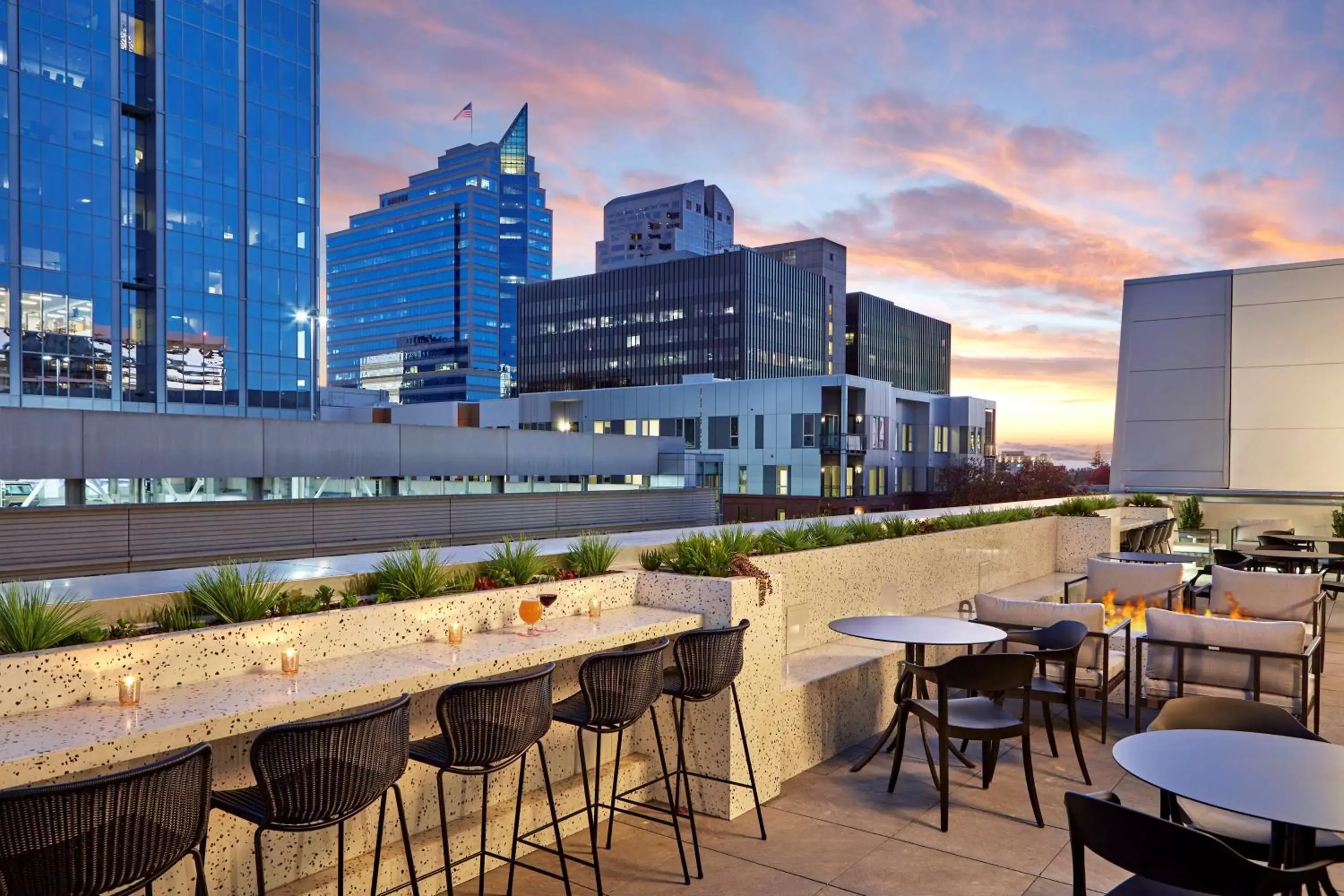 Patio in Hyatt Centric Sacramento Downtown