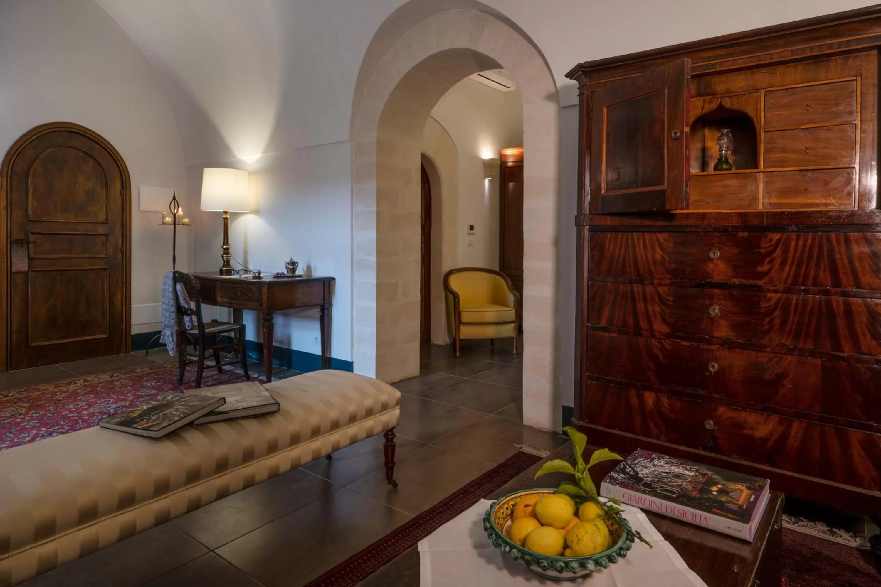Seating area in Eremo Della Giubiliana